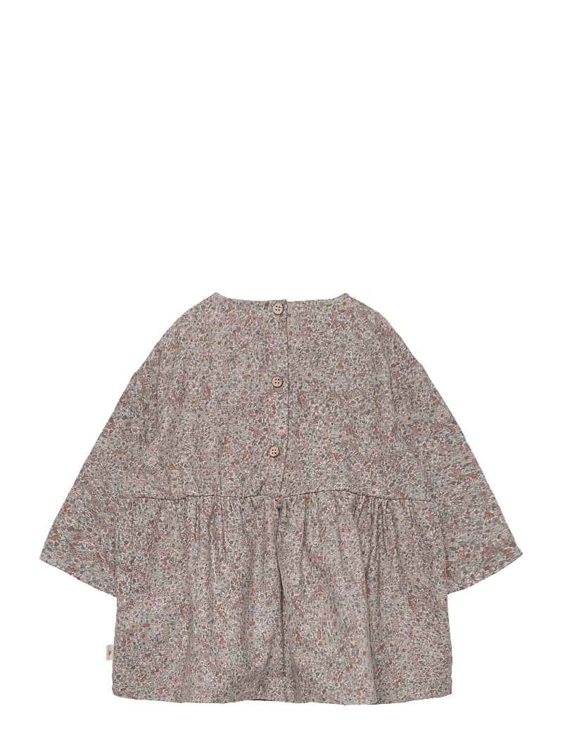 Wheat - Dress Henna - langärmelige babykleider - flower meadow - 1