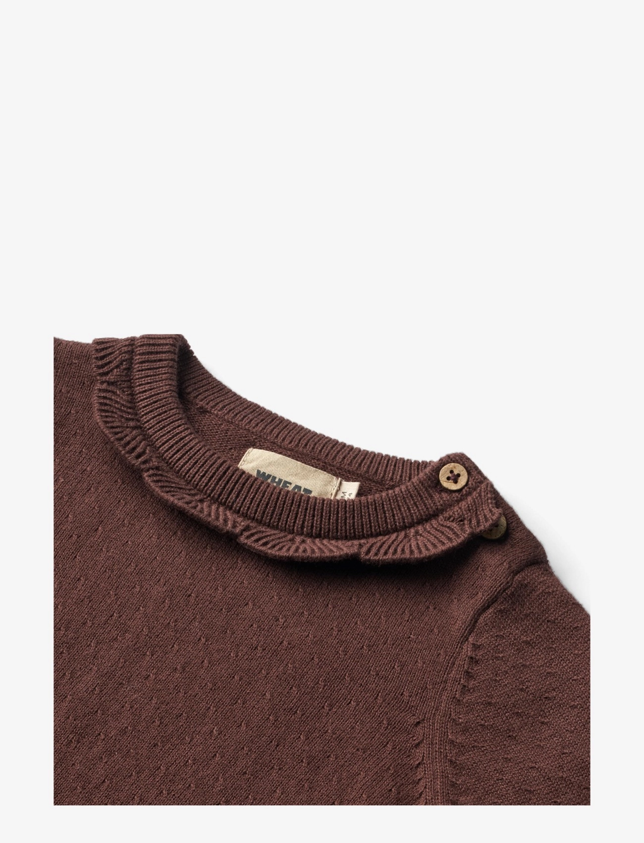Wheat - Knit Dress Nannie - eggplant - 2