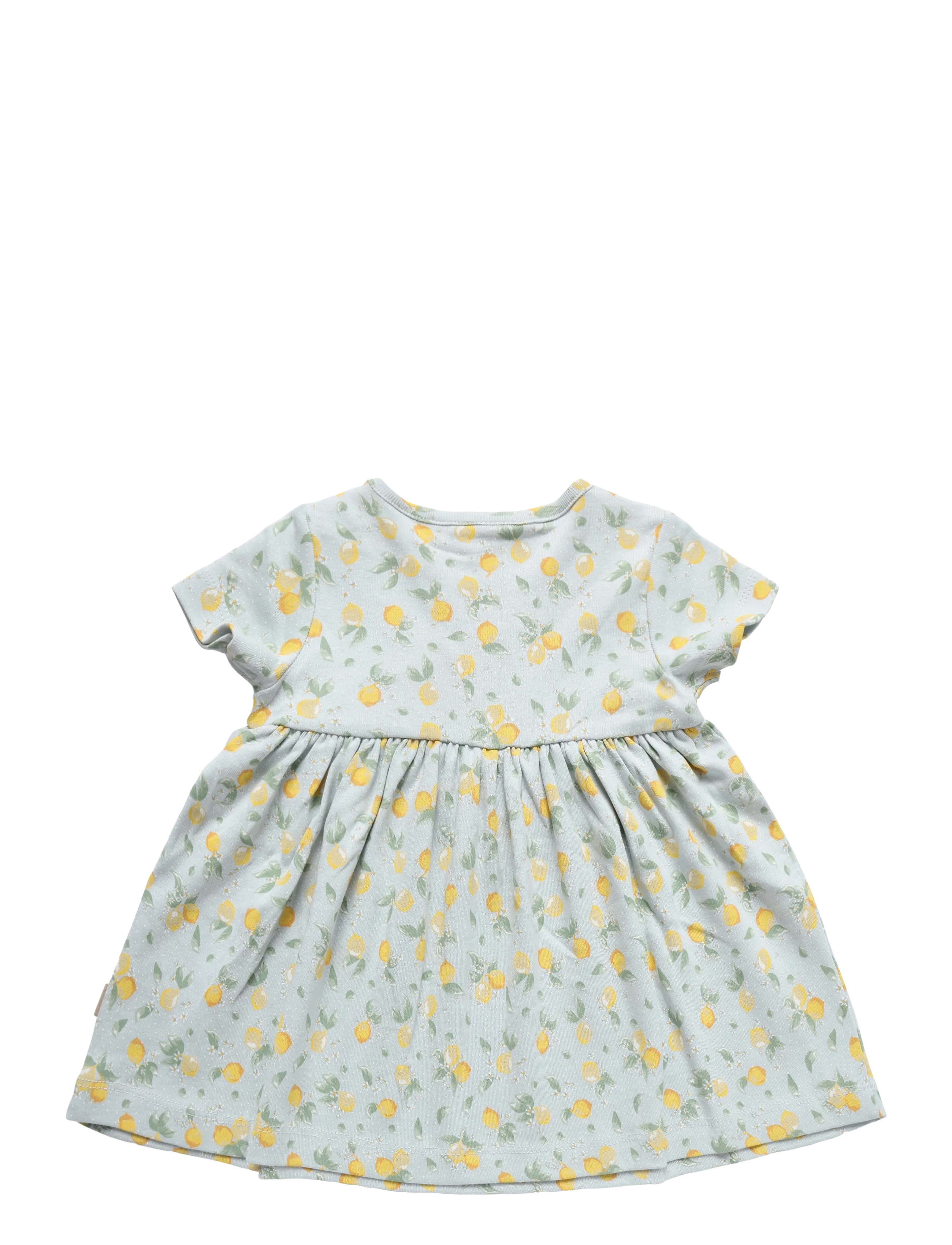 Wheat - Jersey Dress S/S Nova - kortærmede babykjoler - summer blue citrus - 1