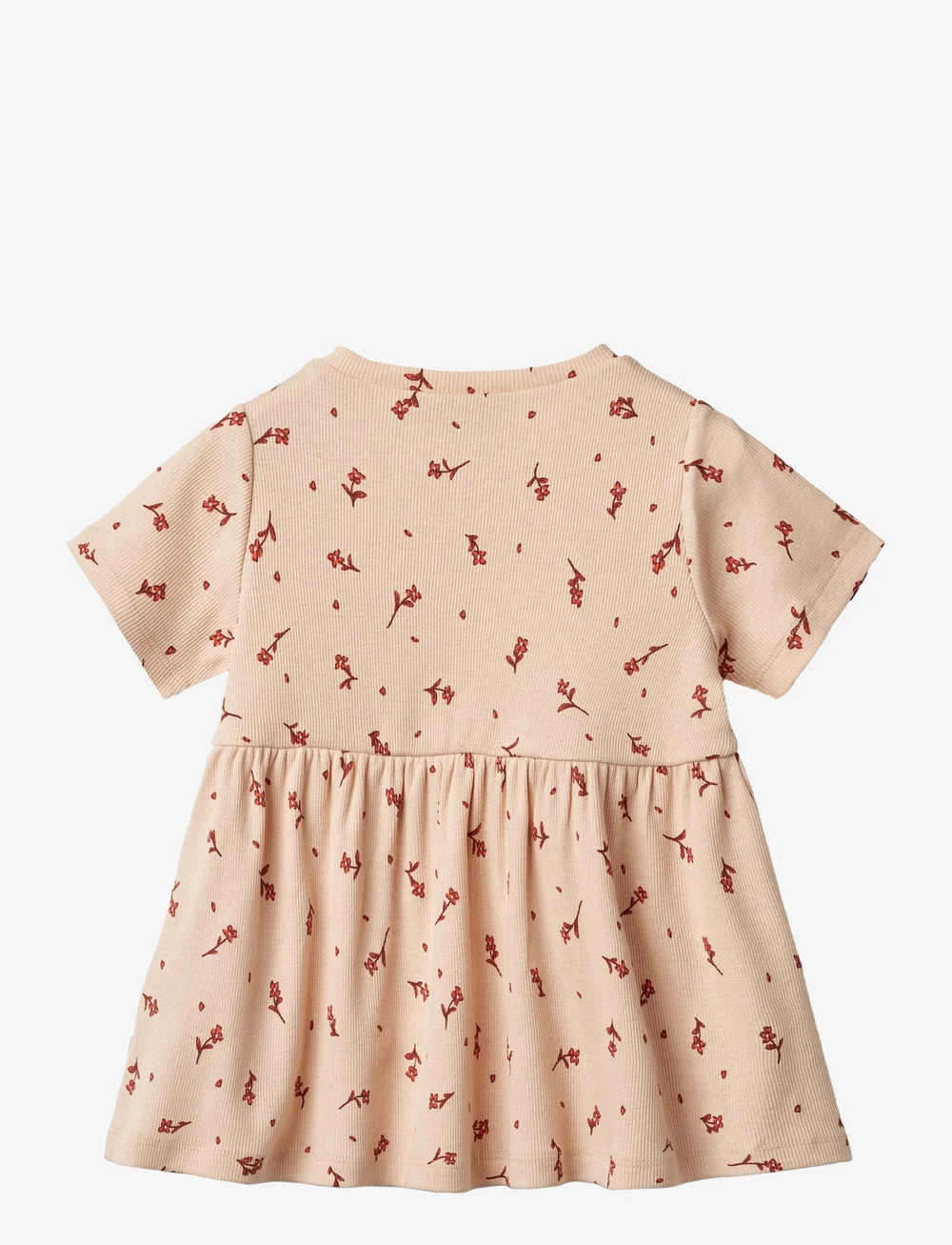 Wheat - Jersey Dress S/S Anna - lühikeste varrukatega beebi kleidid - rose water flowers - 1