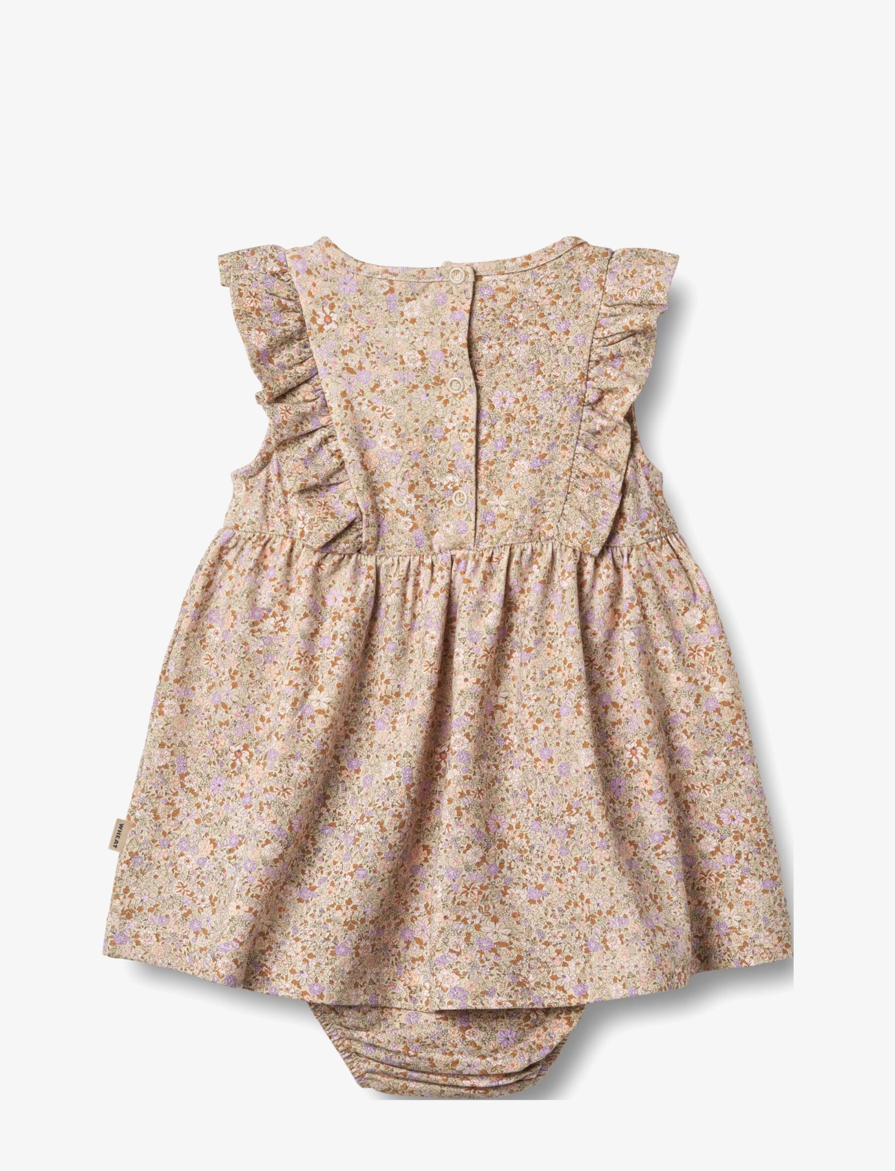 Wheat - Jersey Dress Suit Vianna - Ärmellose babykleider - lilac flower meadow - 2