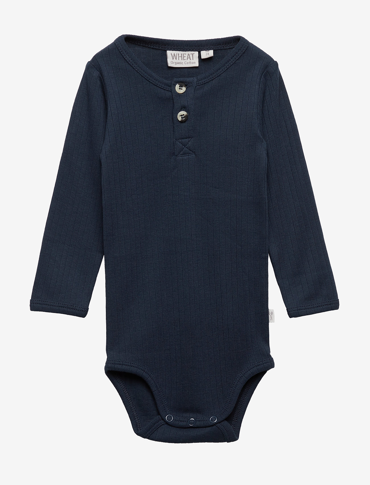 Wheat - Body Placket LS Edgeband - navy - 0