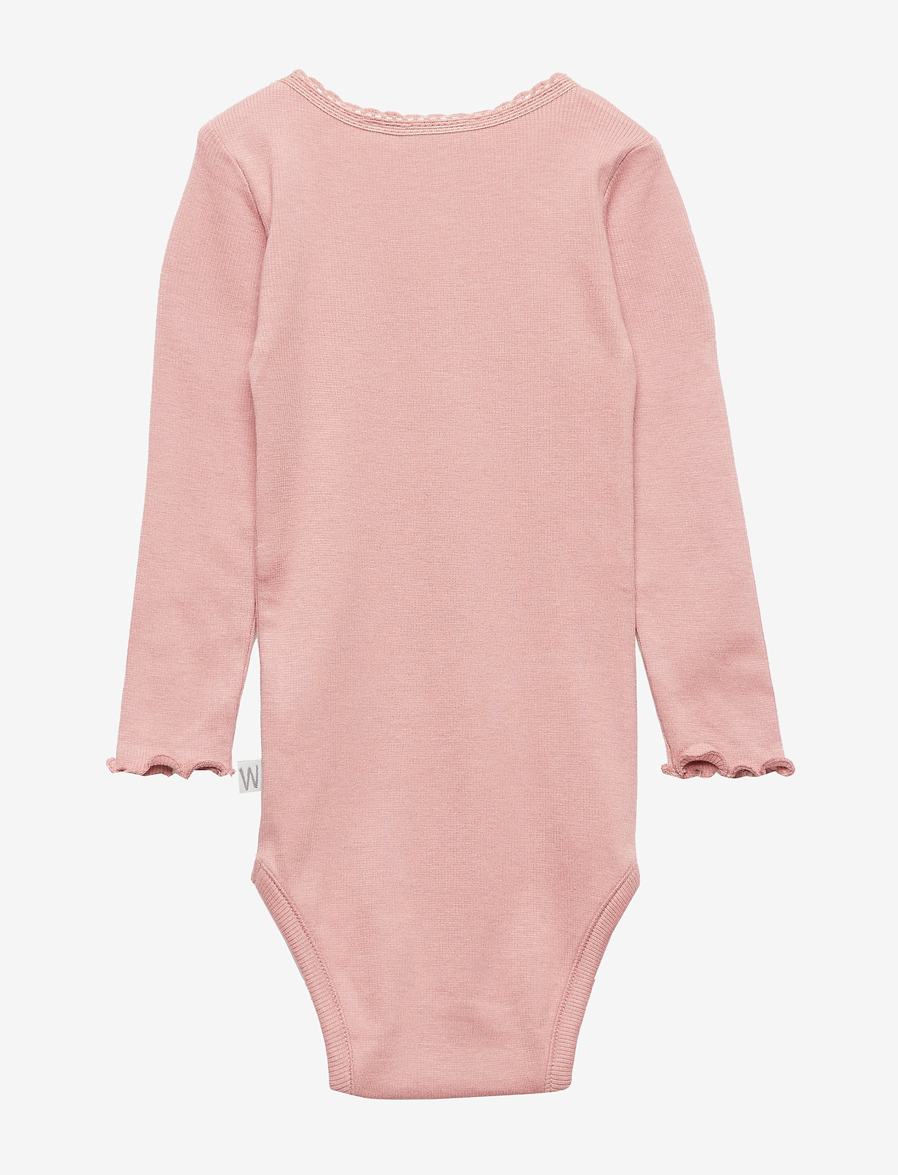 Wheat - Body Rib Lace LS - soft rouge - 1