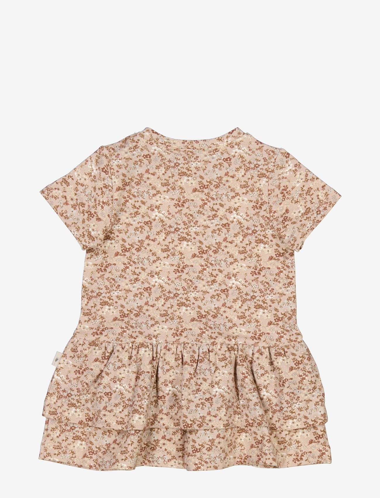 Wheat - Dress Johanna - short-sleeved casual dresses - pale lilac flowers - 1