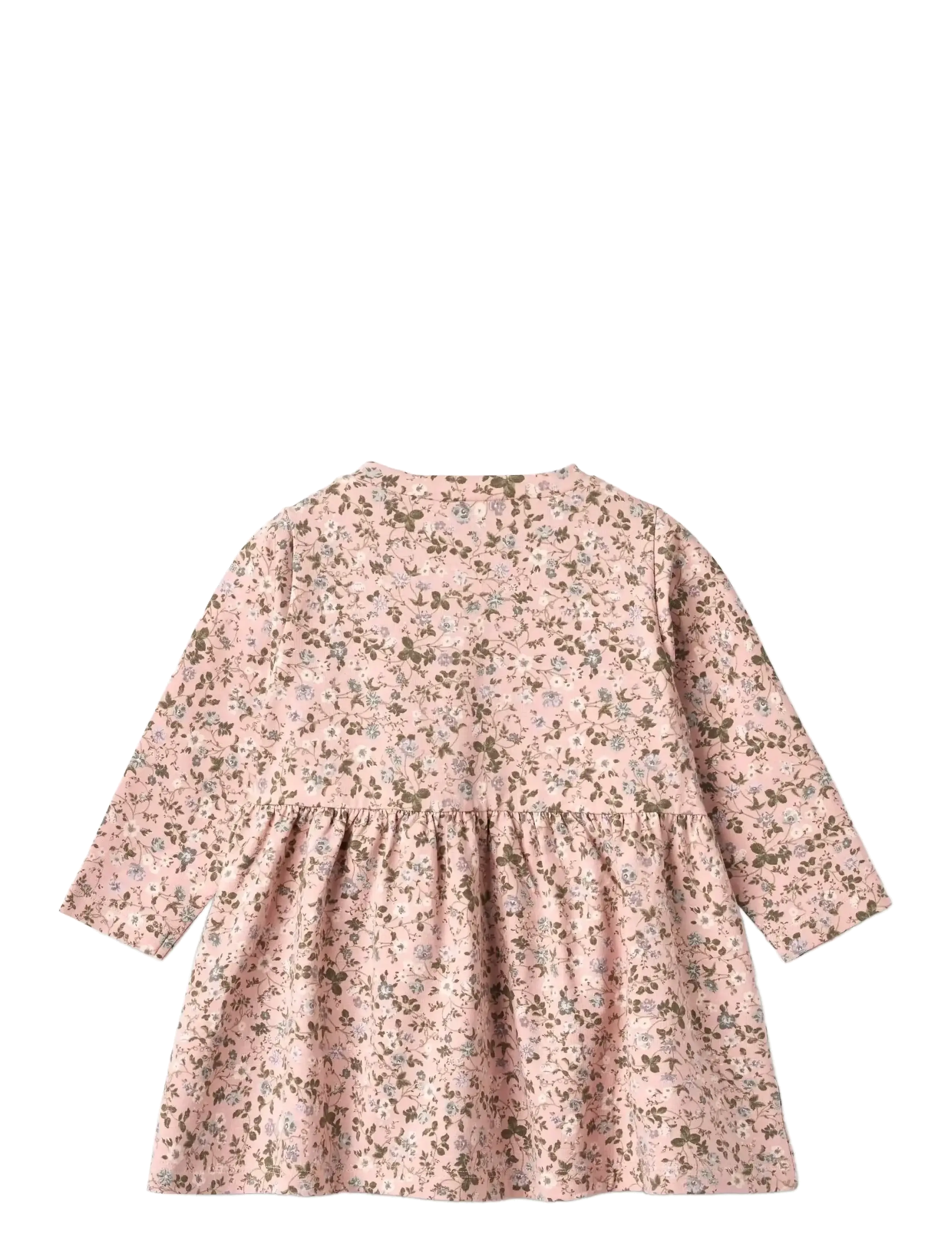Wheat - Jersey Dress L/S Sessa - rose powder flowers - 1