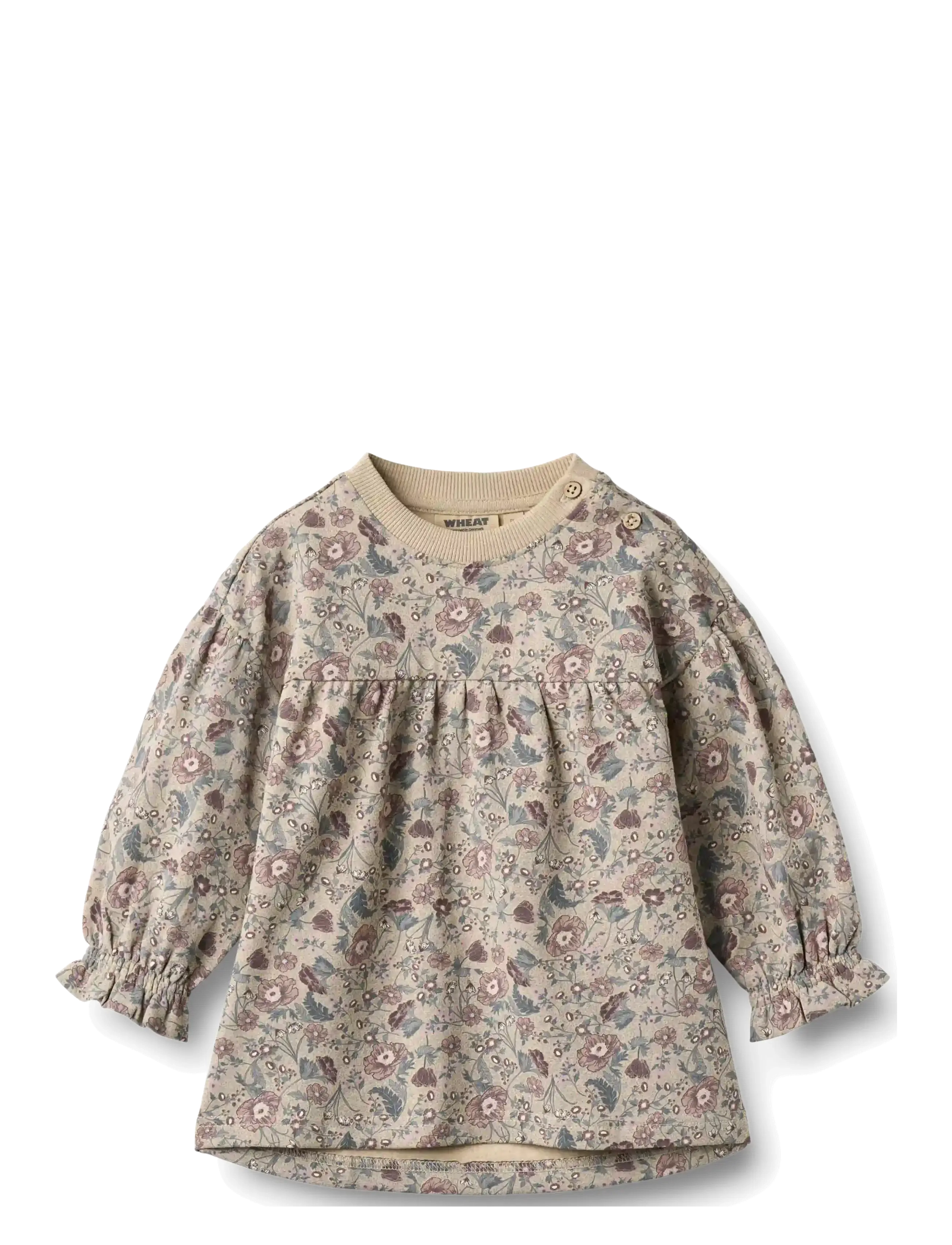 Wheat - Sweat Dress L/S Lilja