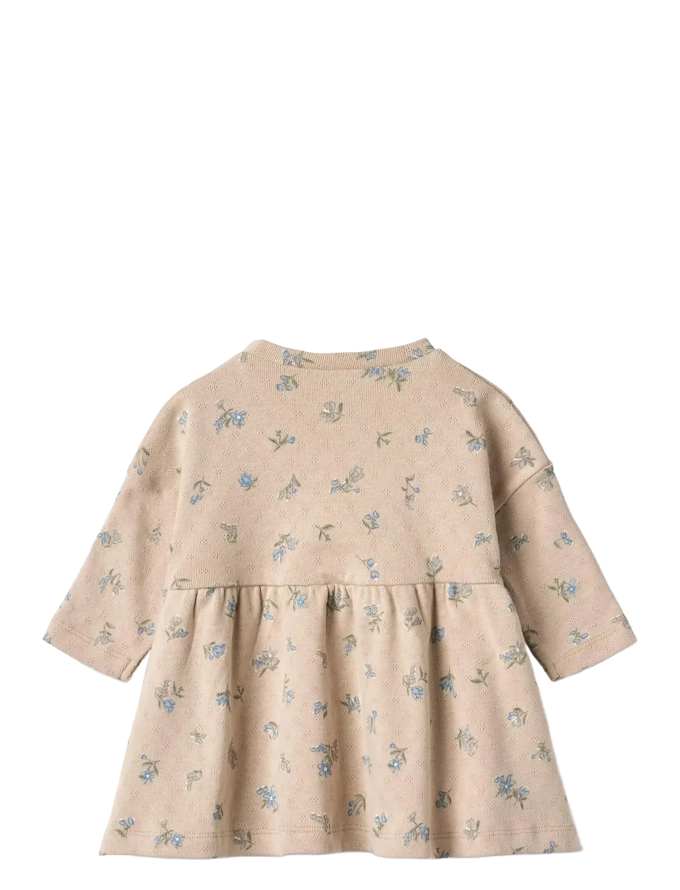 Wheat - jersey Dress L/S Emmy - suknelės kūdikiams - warm sand flowers - 1