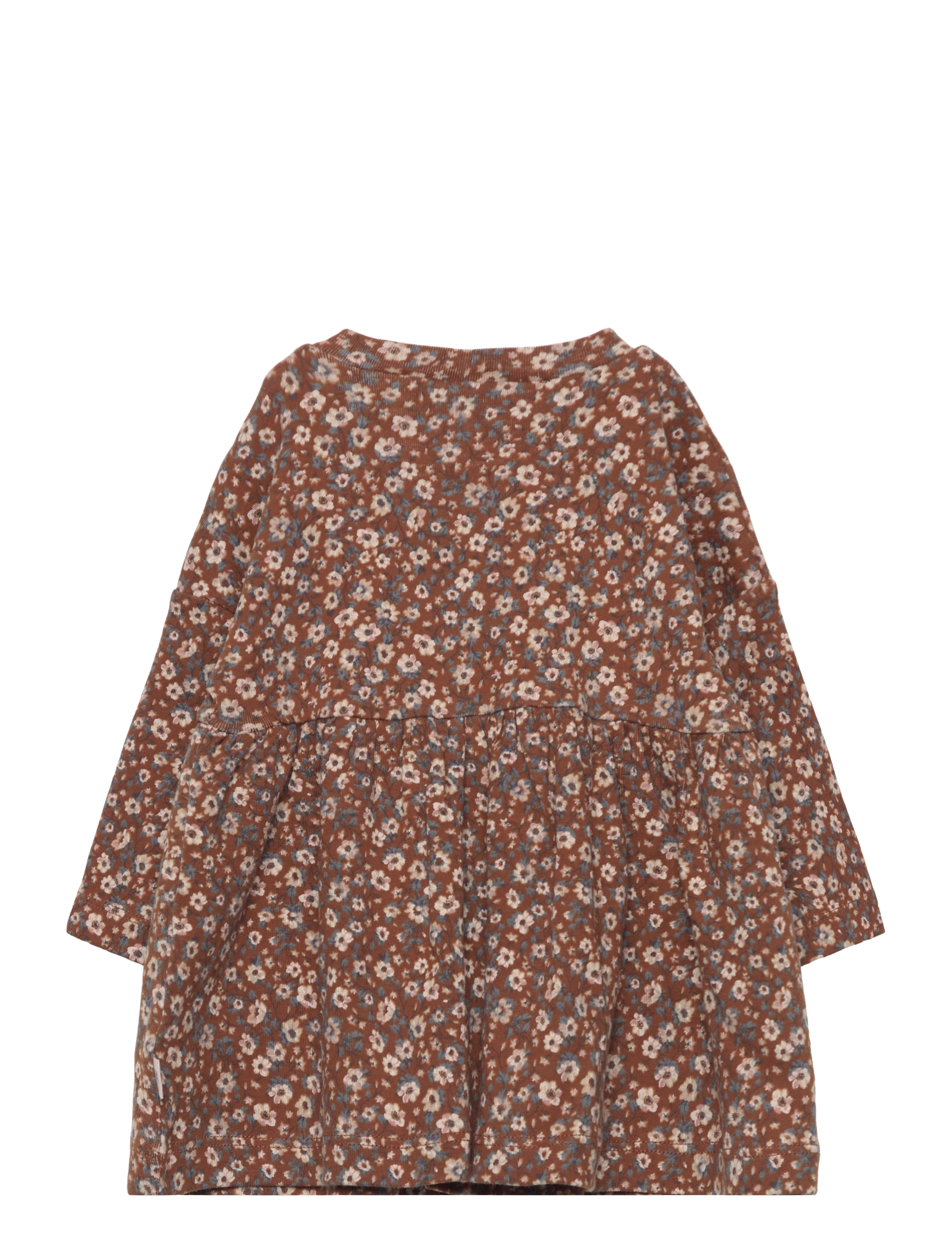Wheat - Jersey Dress Emmy - dry clay anemones - 1