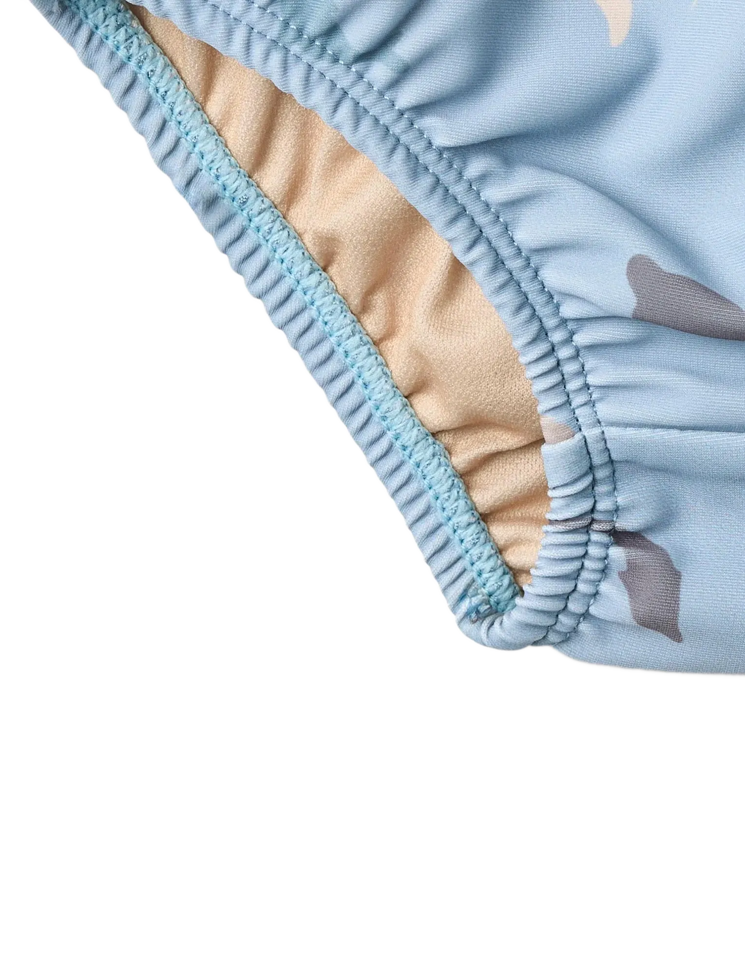 Wheat - Swim Shorts Philip - ujumismähkmed - soft blue sea life - 2