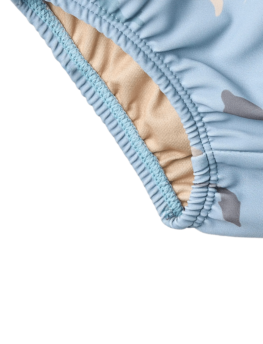 Wheat - Swim Shorts Philip - ujumismähkmed - soft blue sea life - 2