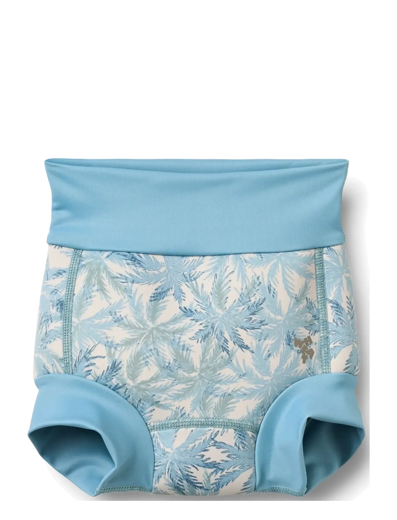 Wheat Neoprene Swim Pants Anker - Swimwear - BLUE PALM / blue