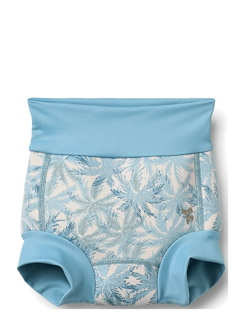 Wheat - Neoprene Swim Pants Anker - ujumismähkmed - blue palm - 0