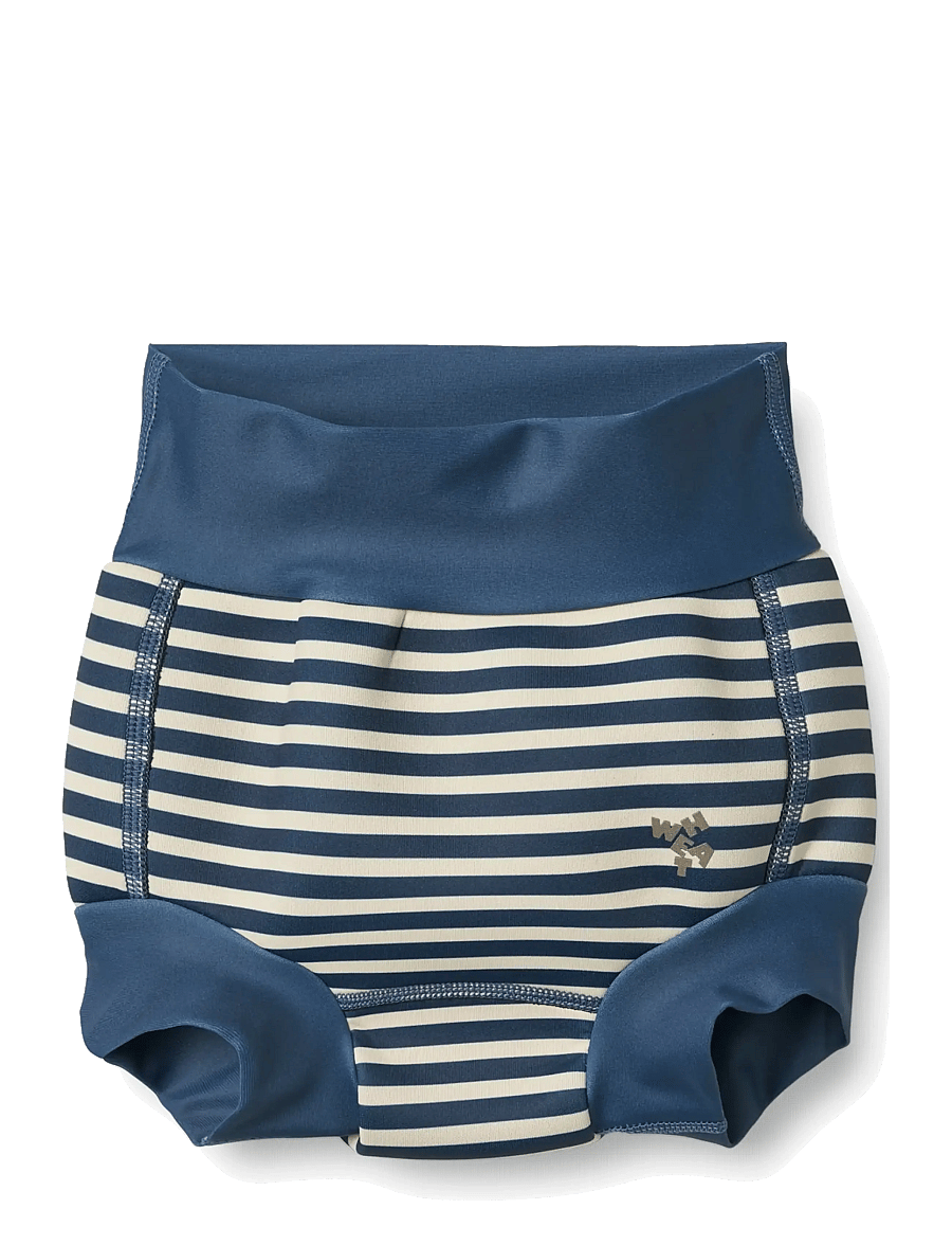Wheat - Neoprene Swim Pants Anker - schwimmwindeln - blue stripe - 0