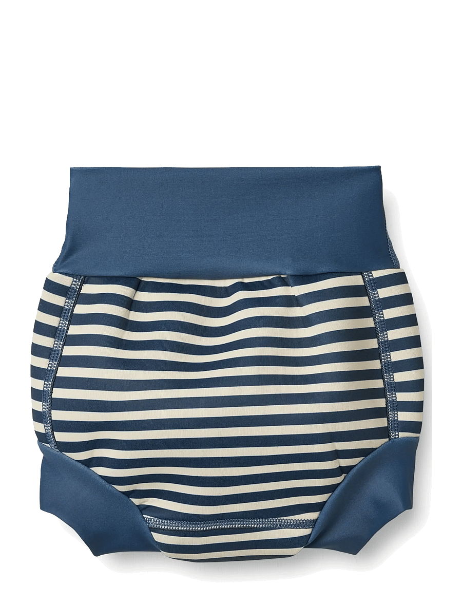 Wheat - Neoprene Swim Pants Anker - schwimmwindeln - blue stripe - 1