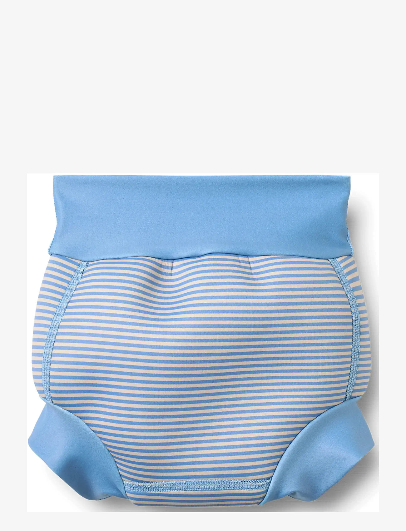 Wheat - Neoprene Swim Pants Anker - blebadebukser - blue swim stripe - 1