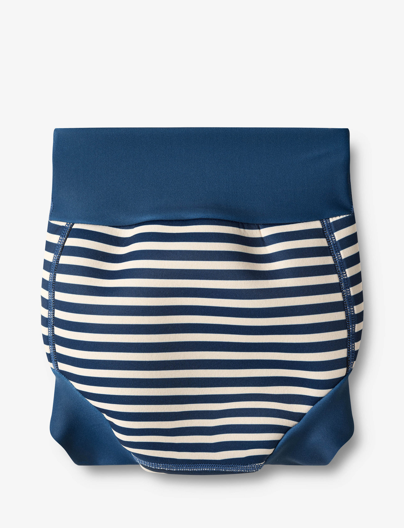 Wheat - Neoprene Swim Pants - indigo stripe - 1