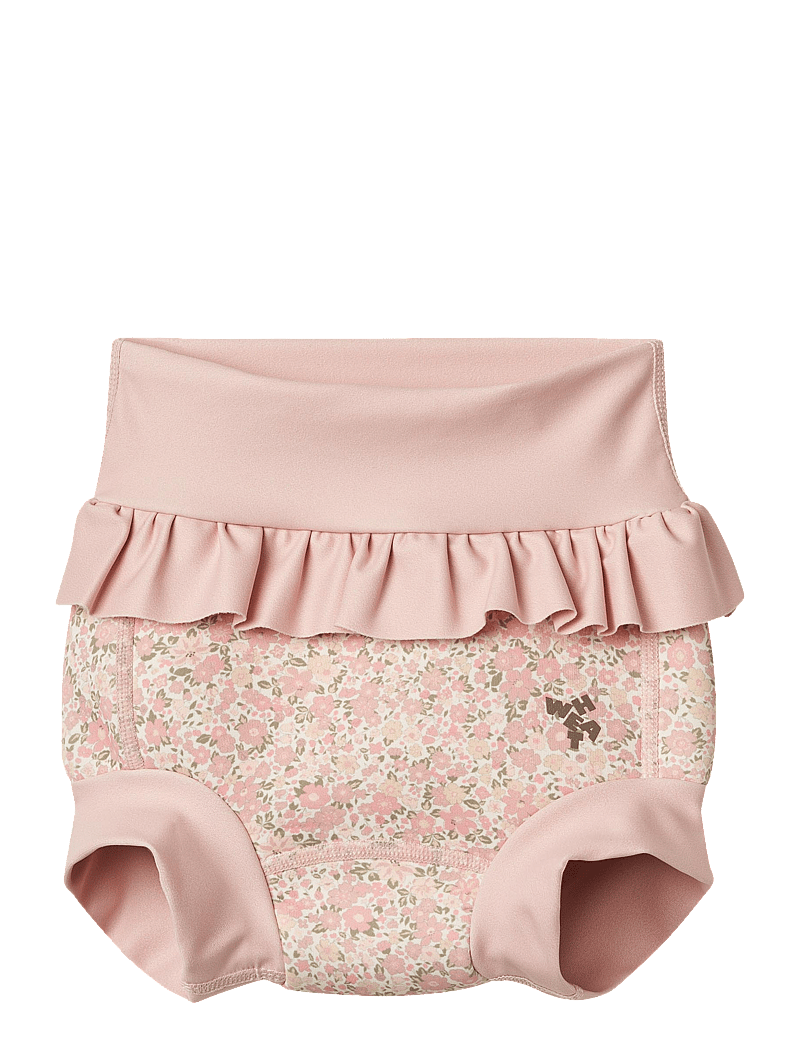 Wheat - Neoprene Swim Pants Rita - ujumismähkmed - ivory flower meadow - 0