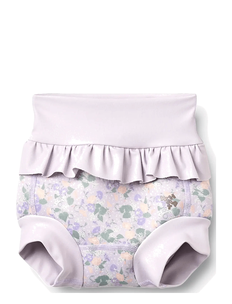 Wheat - Neoprene Swim Pants Rita - svømmebleier - purple light petunias - 0