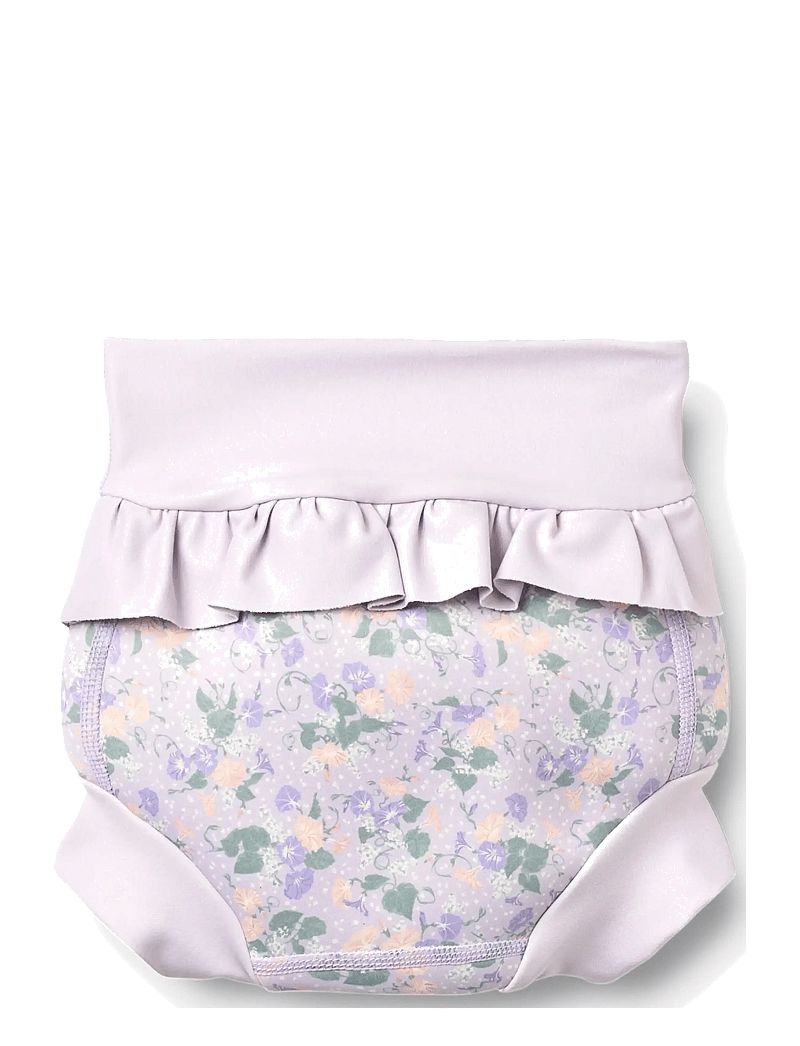 Wheat - Neoprene Swim Pants Rita - svømmebleier - purple light petunias - 1