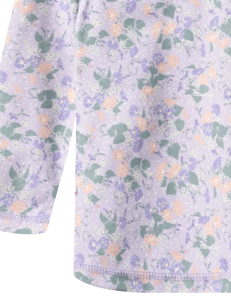 Wheat - Swim T-shirt L/S Dilan - ujumisriiete ülaosad - purple light petunias - 3