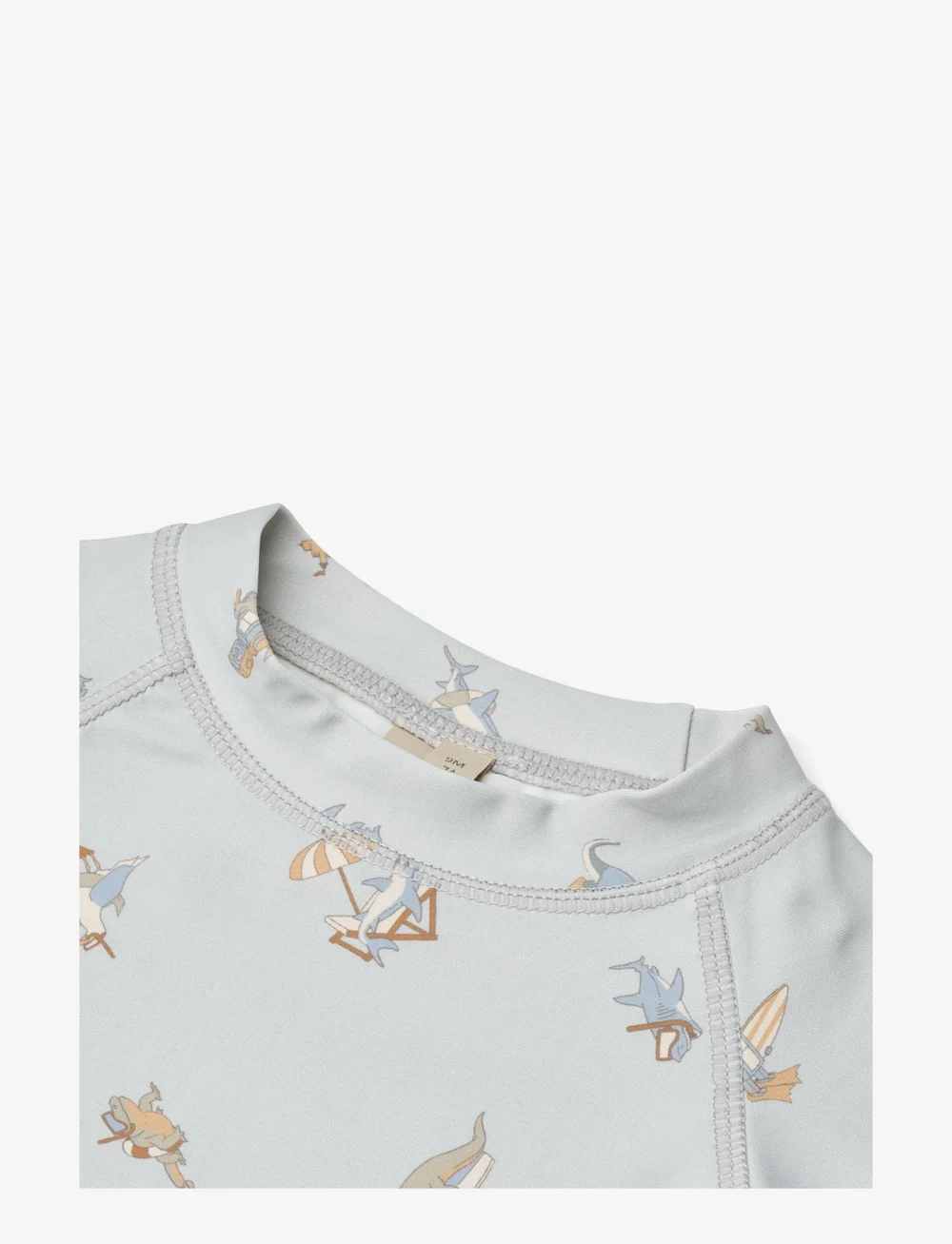 Wheat - Swim T-shirt L/S Dilan - bade-oberteile - swim club - 2