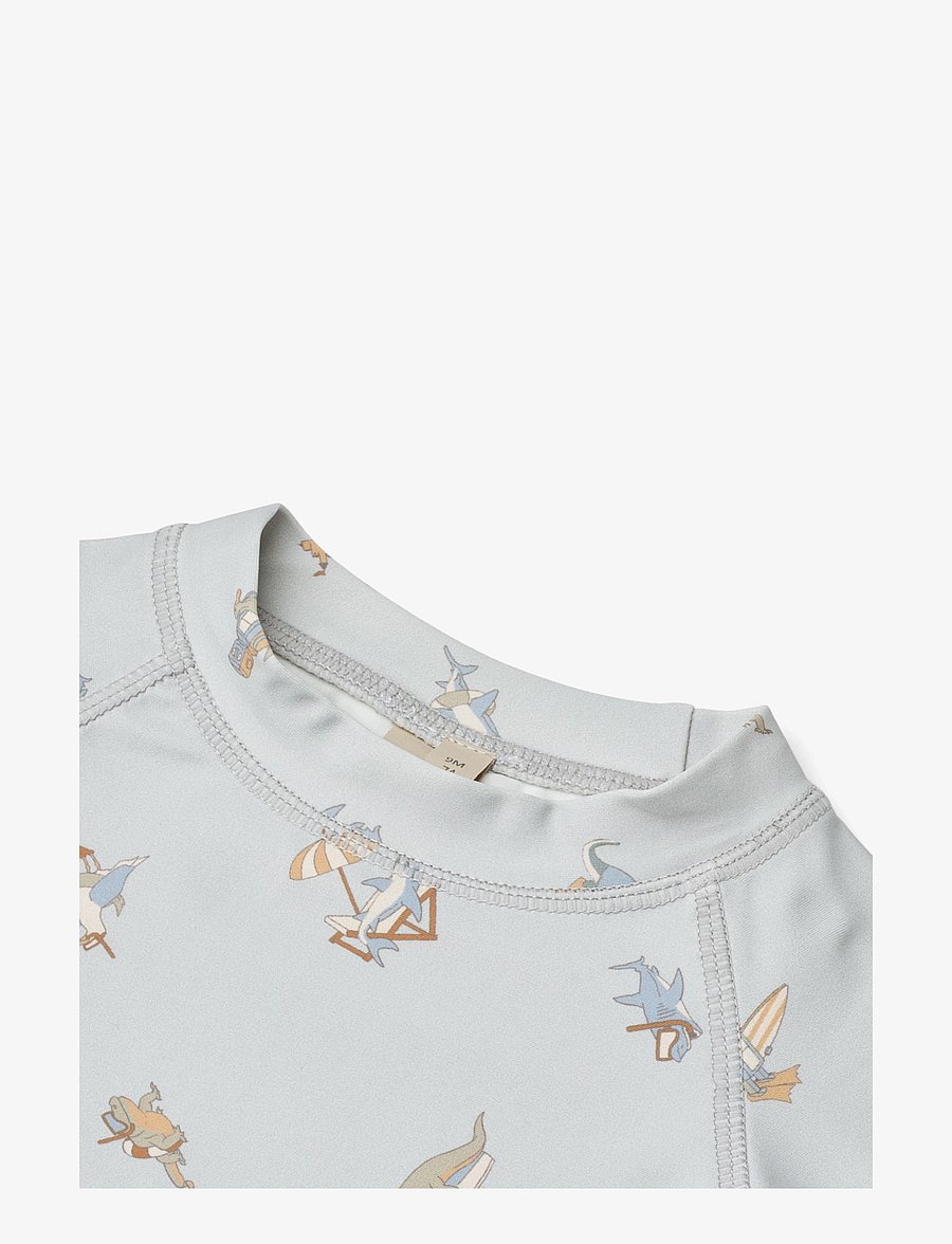 Wheat - Swim T-shirt L/S Dilan - bovenstukjes bikini - swim club - 2