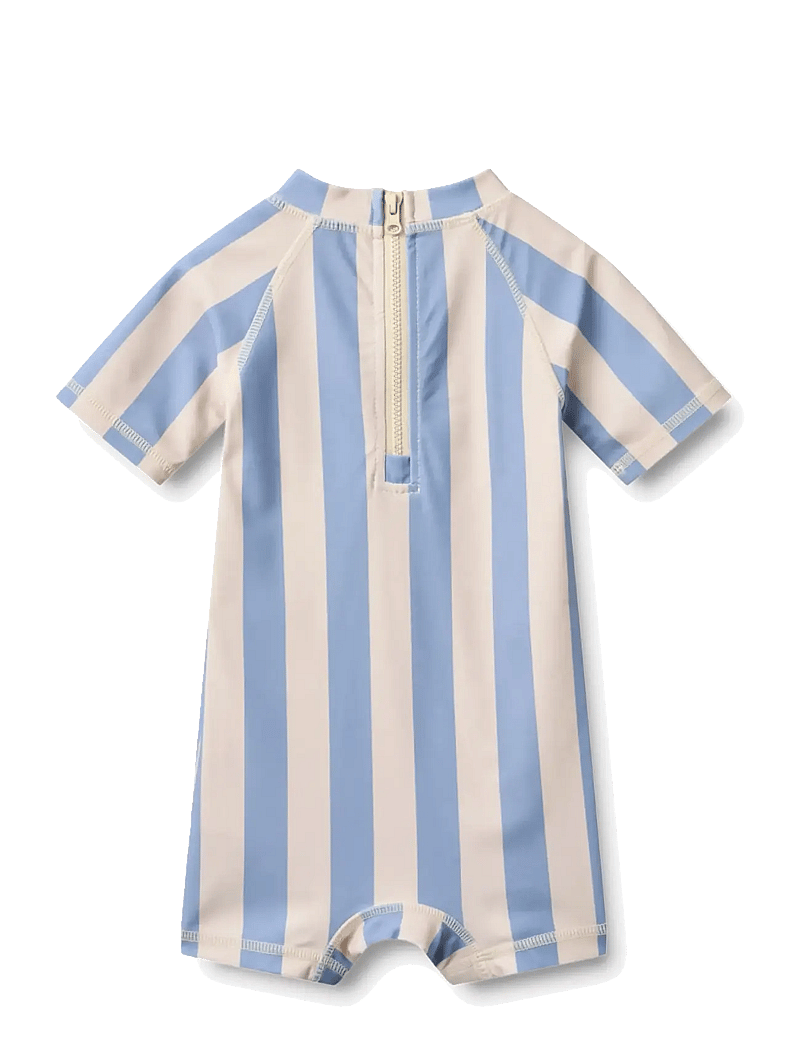 Wheat - Swimsuit S/S Cas - uv-bekleidung - bold blue stripe - 1