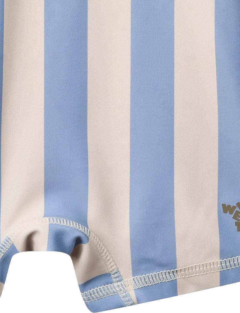 Wheat - Swimsuit S/S Cas - uv-bekleidung - bold blue stripe - 2