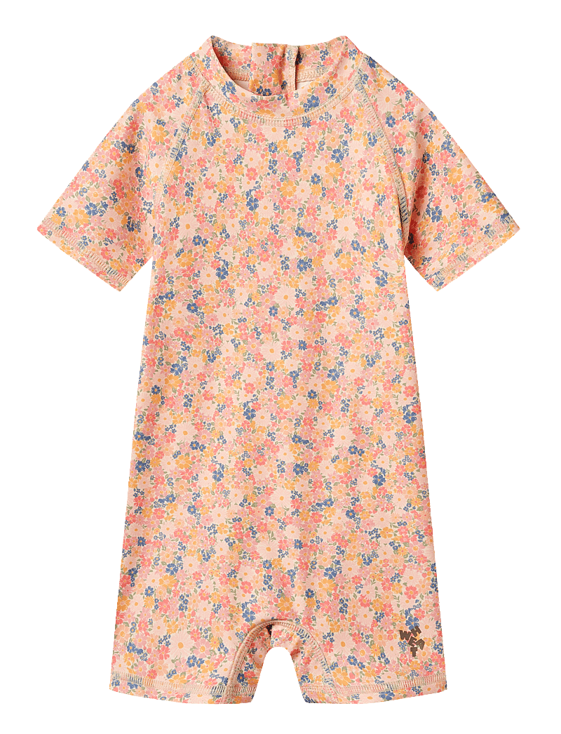 Wheat - Swimsuit S/S Cas - uv-bekleidung - multi flowers - 0
