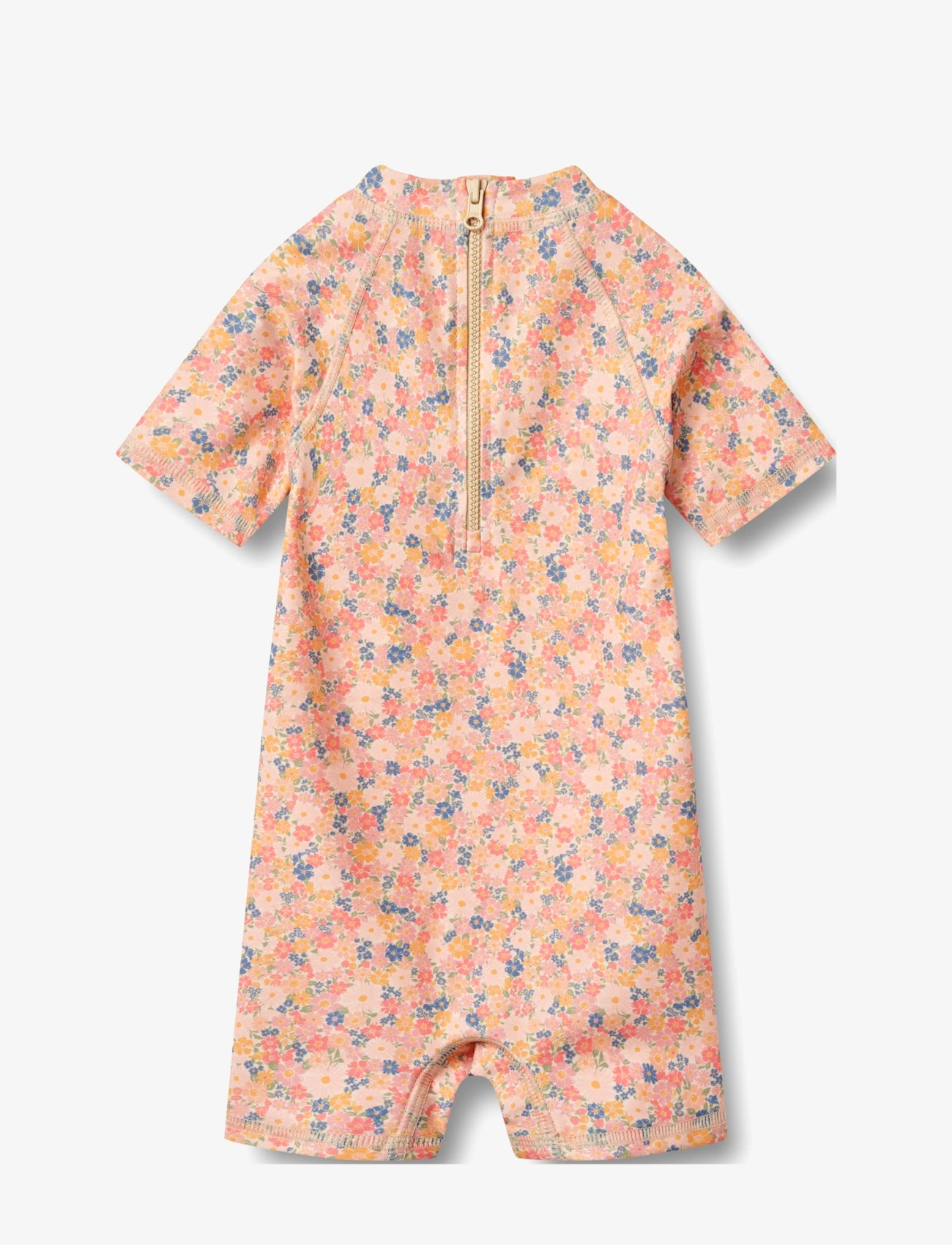Wheat - Swimsuit S/S Cas - badeanzüge - multi flowers - 1