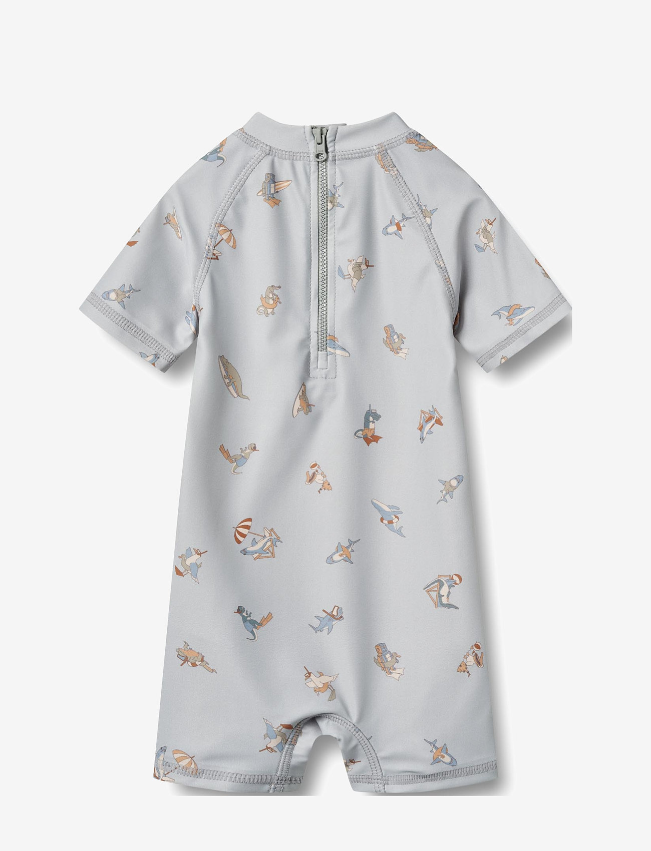 Wheat - Swimsuit S/S Cas - badedragter - swim club - 1