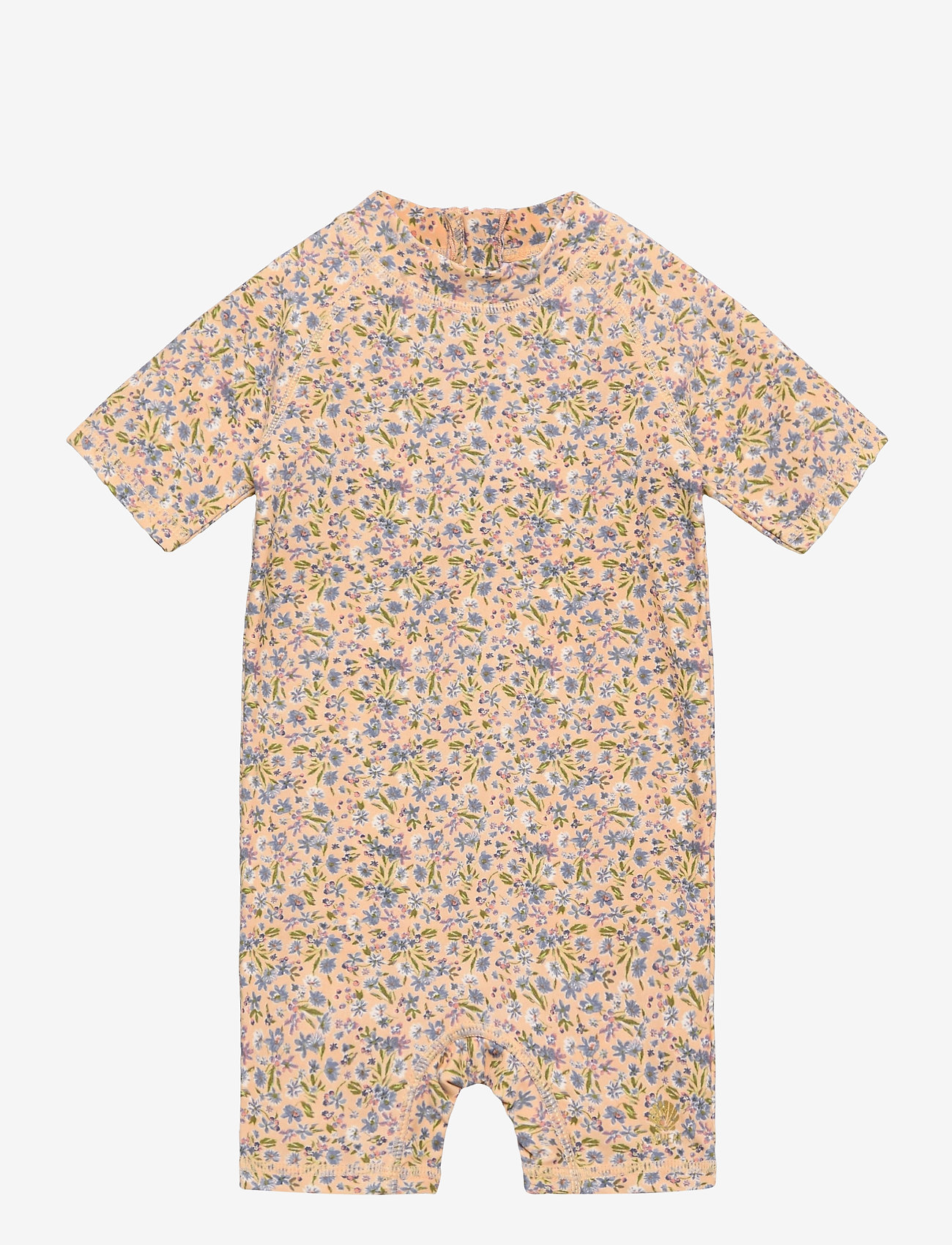 Wheat - Swimsuit Cas - blue flowers - 0