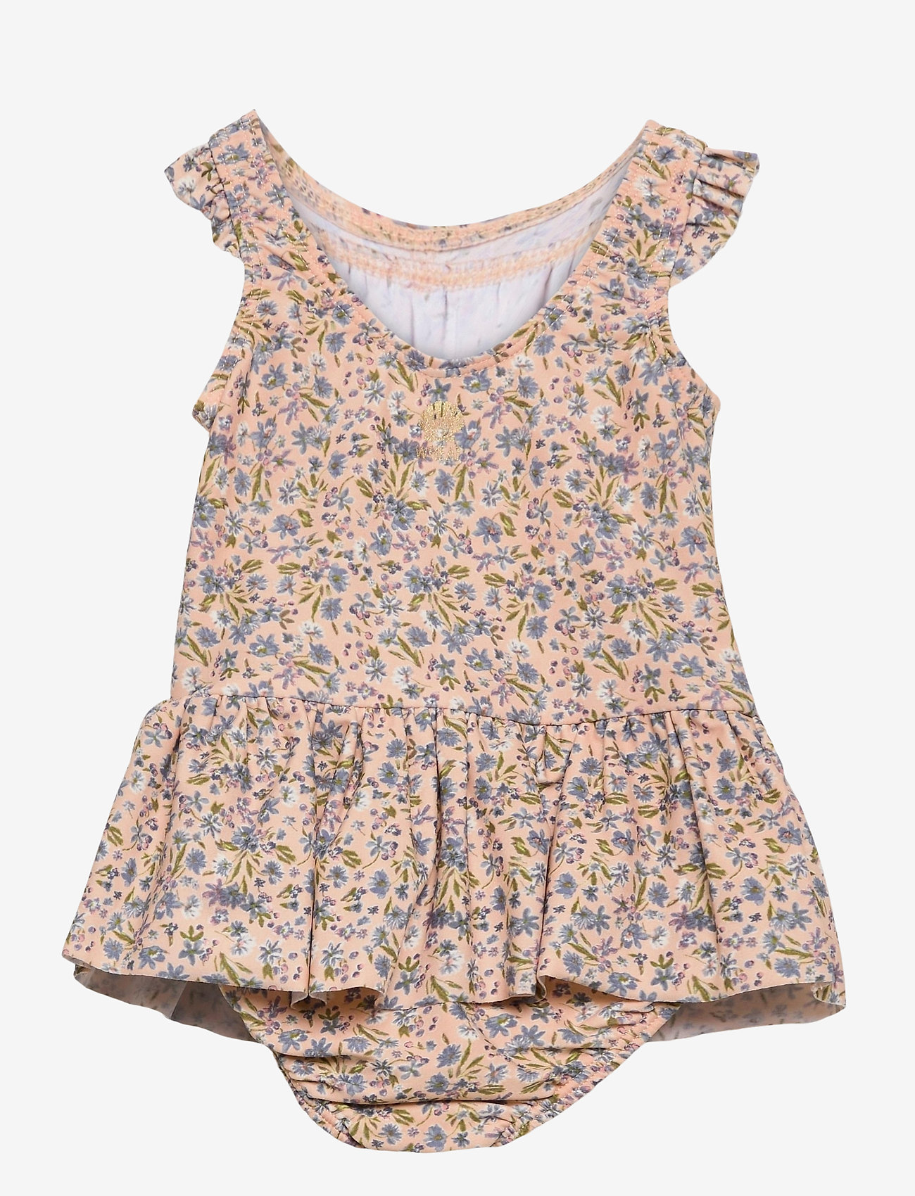 Wheat - Swimsuit Diddi - blue flowers - 1