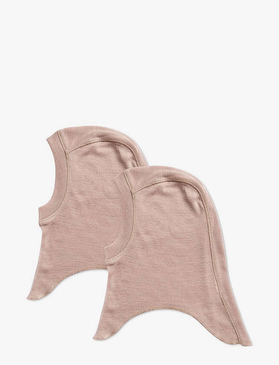 Wheat - 2 Wool Balaclava Felix - winteraccessoires - dry rose - 0
