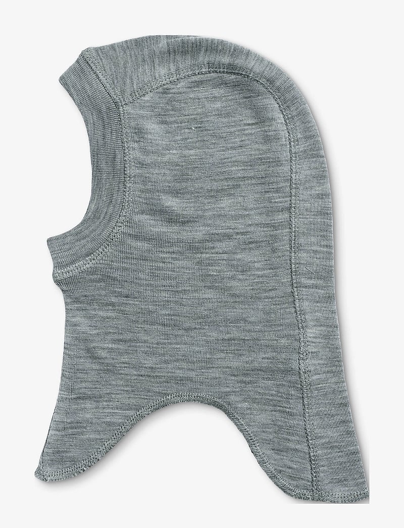 Wheat - 2 Wool Balaclava Felix - talveaksessuaarid - melange grey - 2