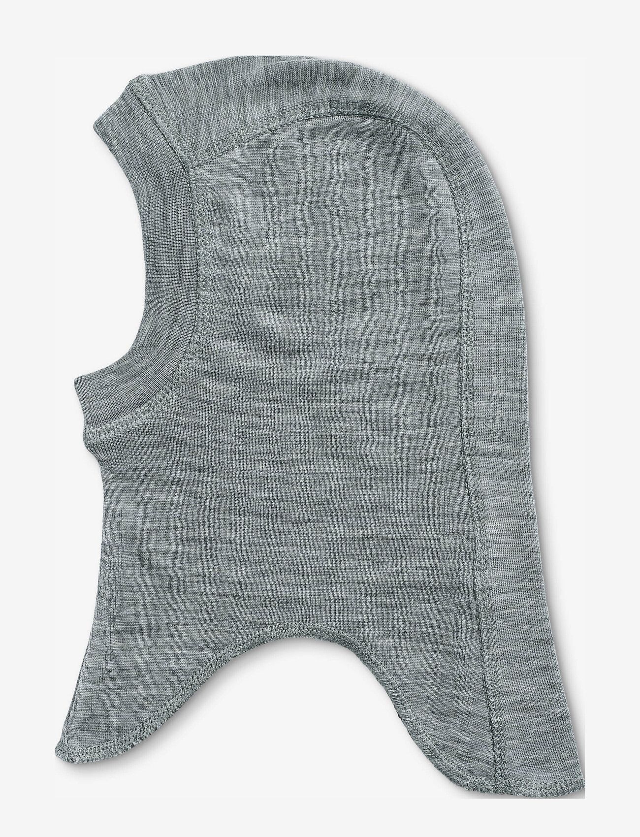 Wheat - 2 Wool Balaclava Felix - cloudy sky stripe - 2