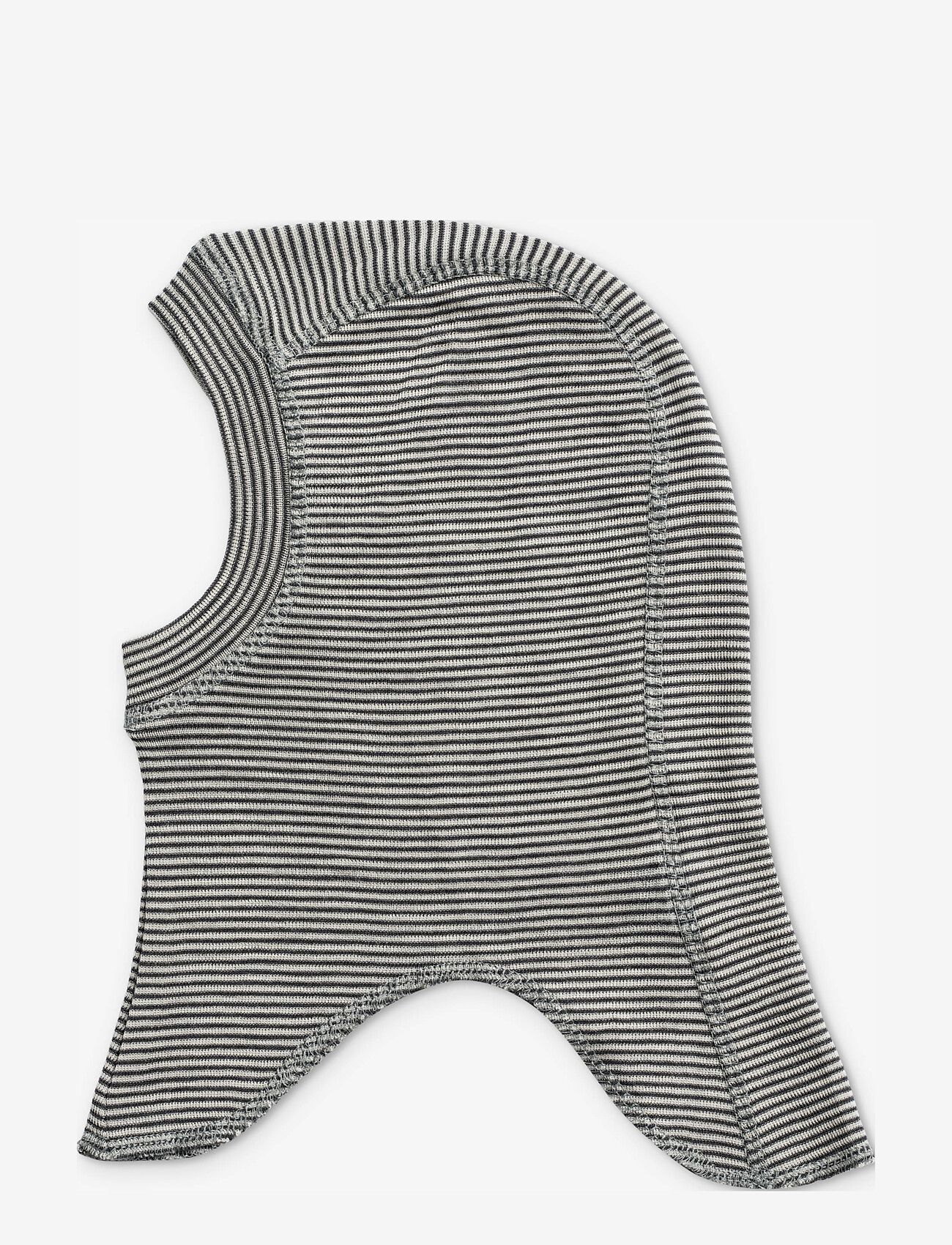 Wheat - 2 Wool Balaclava Felix - winter accessories - navy stripe - 2