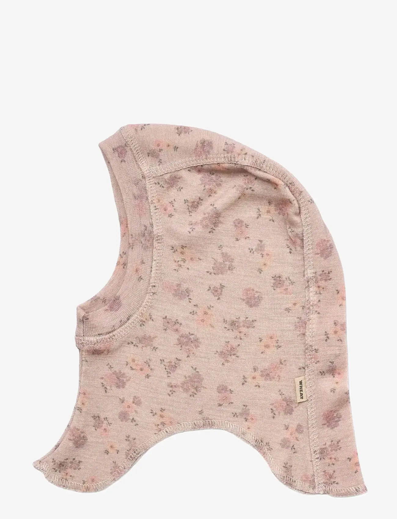 Wheat - 2 Wool Balaclava Felix - accessories - lilac flowers - 2