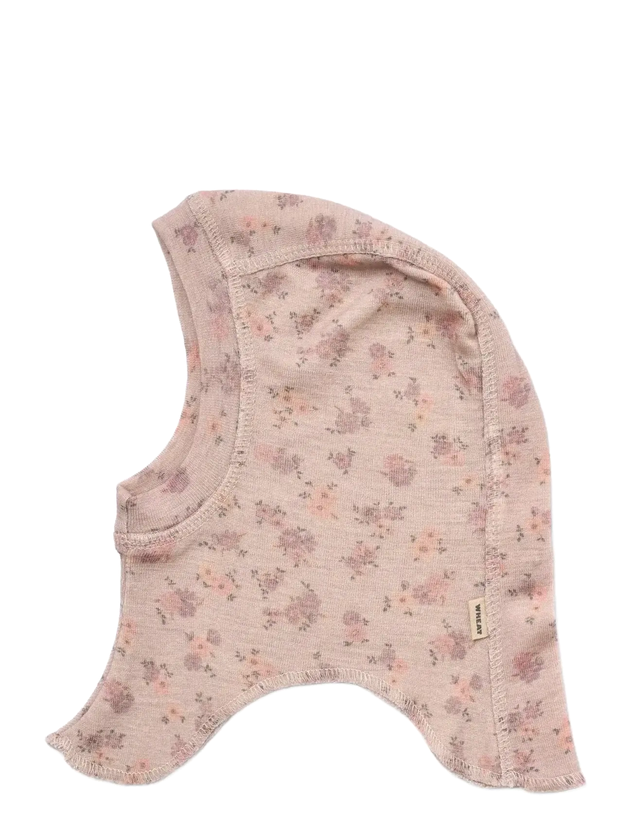 Wheat - 2 Wool Balaclava Felix - lilac flowers - 2