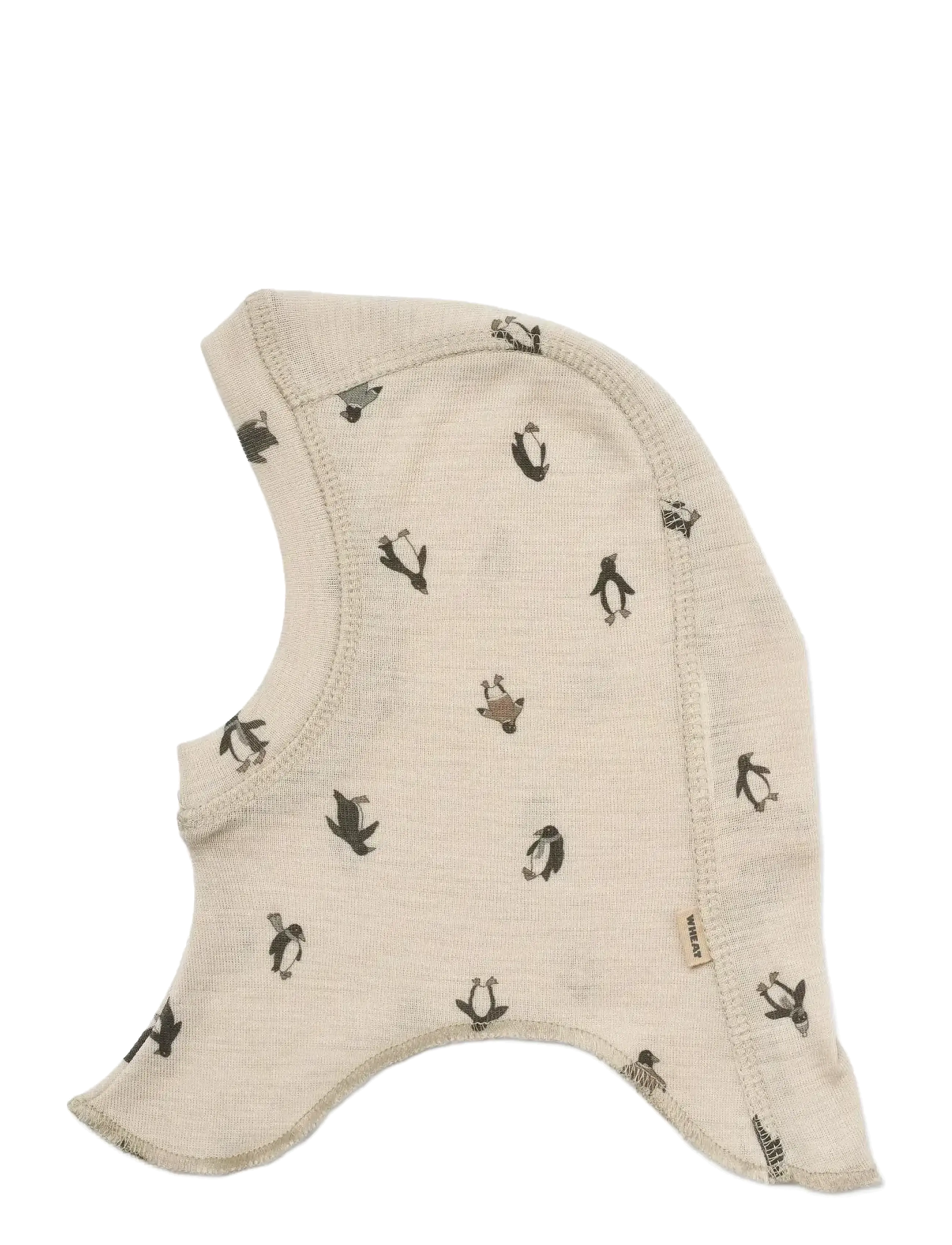 Wheat - 2 Wool Balaclava Felix - penguins - 1