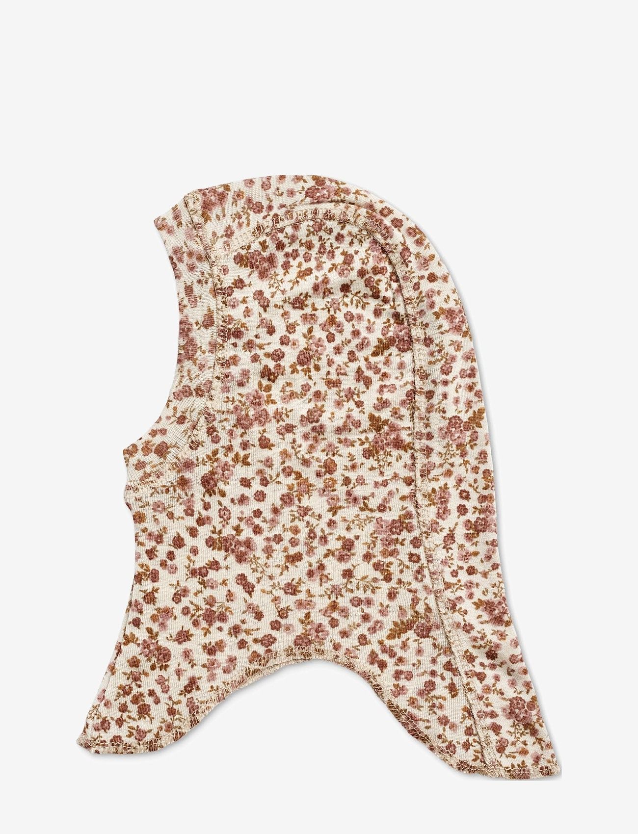 Wheat - 2 Wool Balaclava Felix - accessories - rose flowers - 2