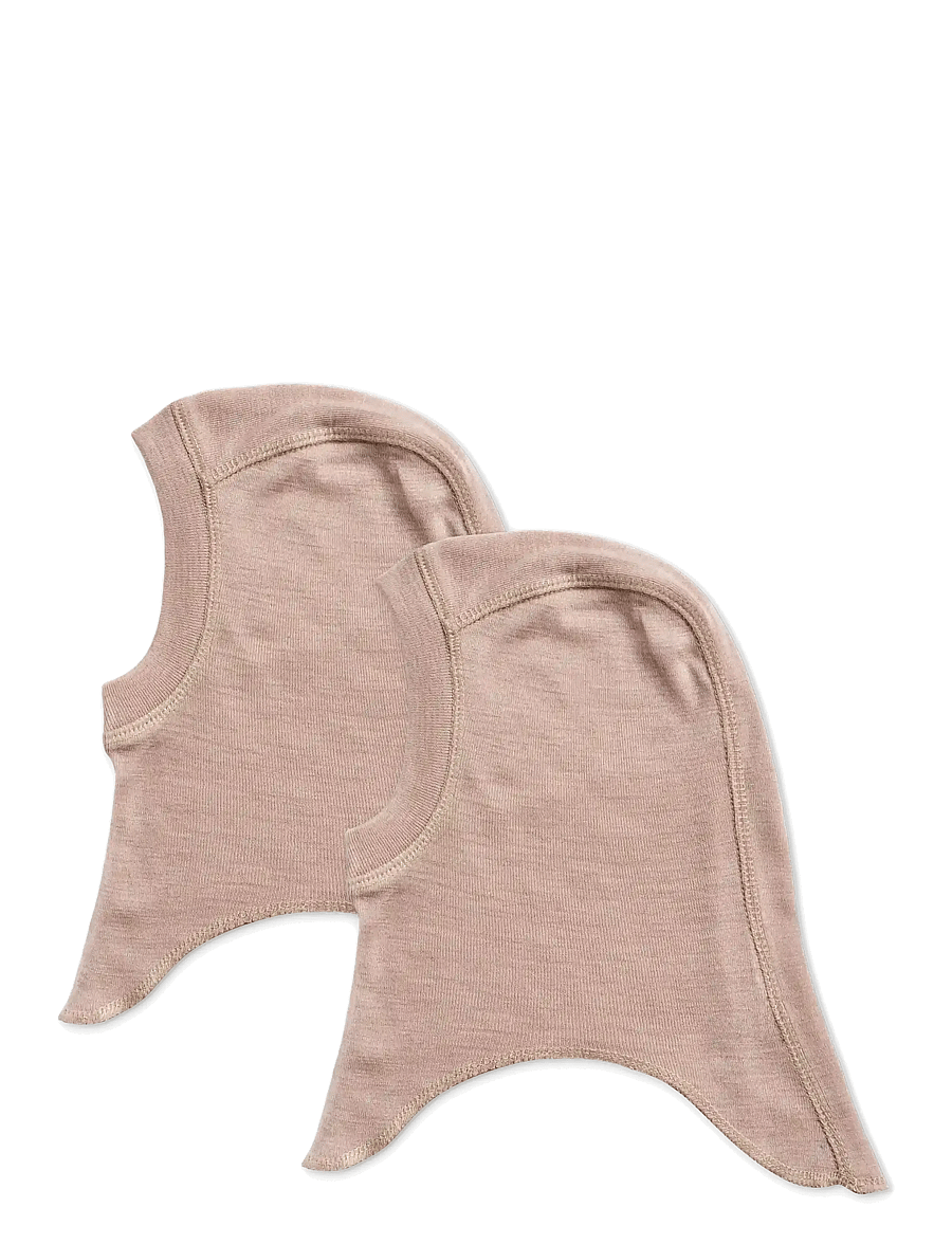 Wheat - 2 wool Balaclava Felix - dry rose - 0