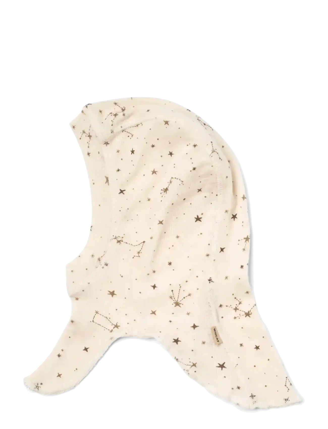 Wheat - 2 wool Balaclava Felix - vinteraccessoarer - eggshell stars - 1