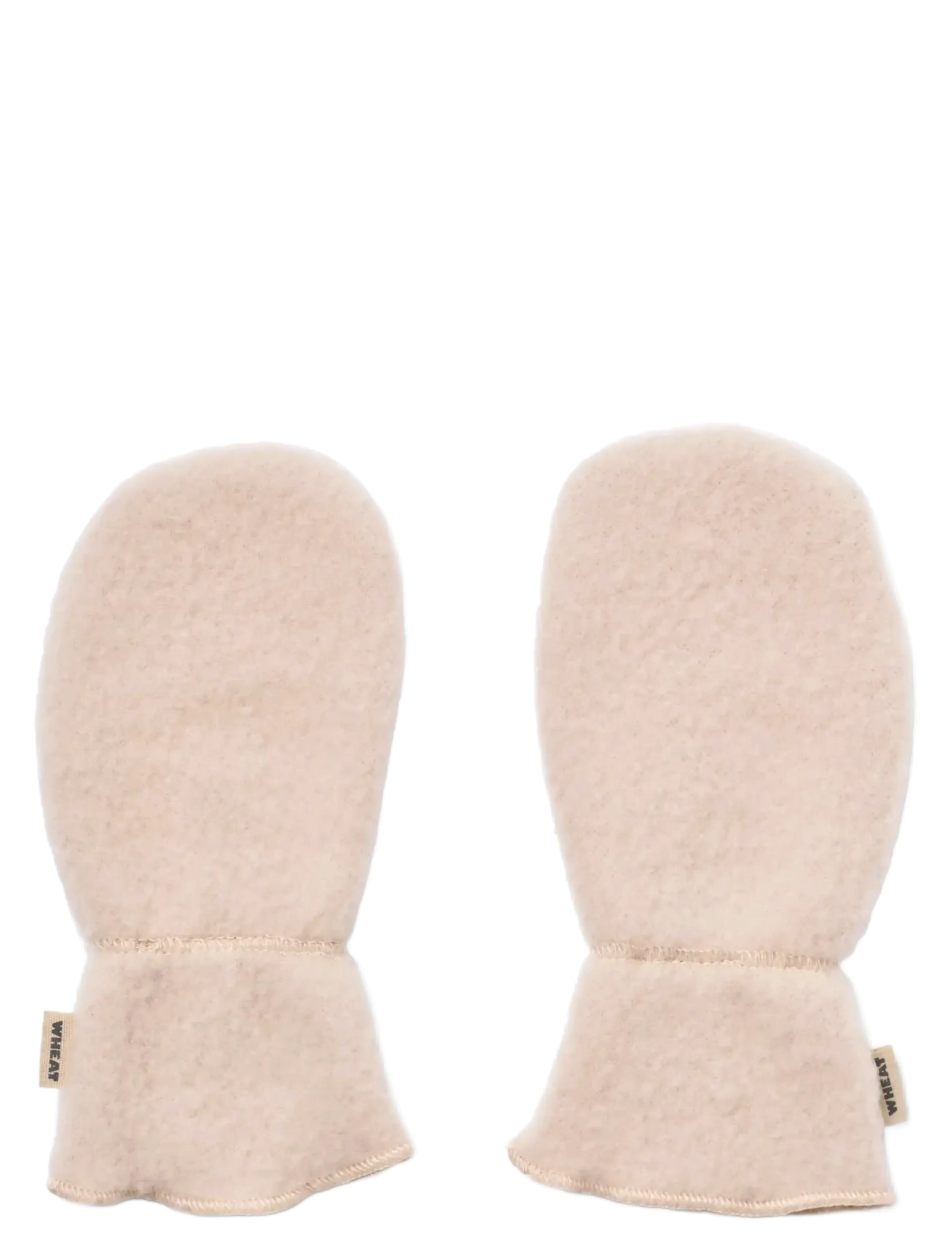 Wheat Wool Fleece Miitens Jay, One Size, Gloves & Mittens, Rosa - Kinder