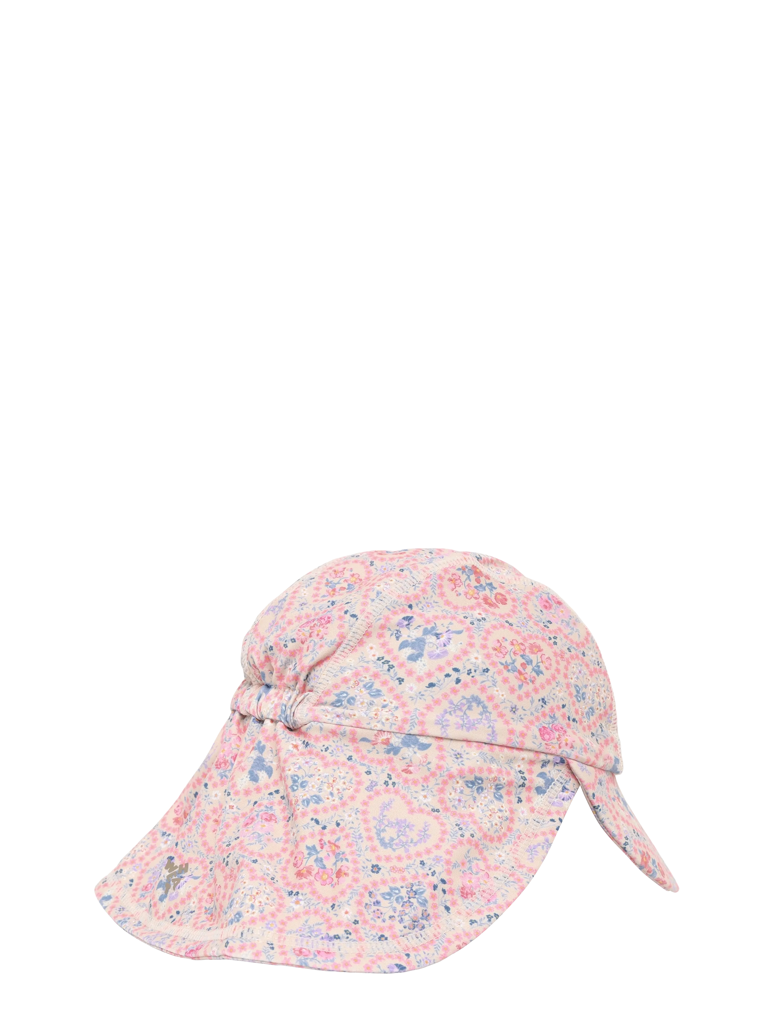 Wheat - UV Sun Hat Tonga - suvised sooduspakkumised - pink heart flowers - 1