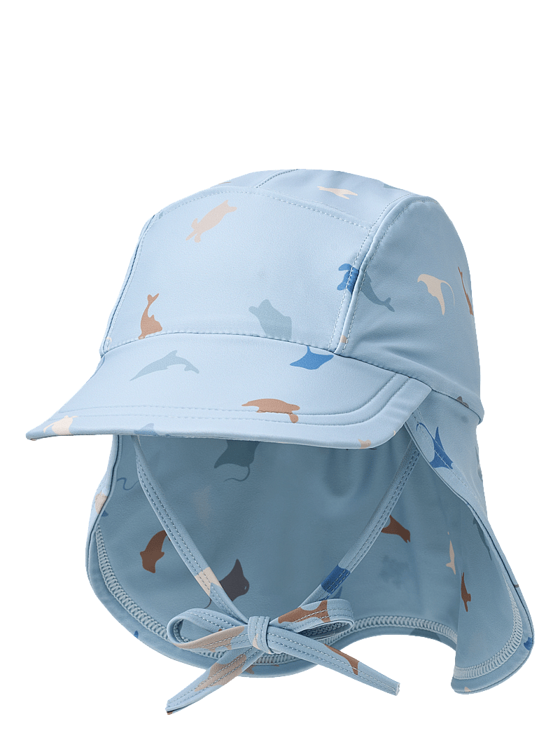 Wheat - UV Sun Hat Tonga - sun hats - soft blue sea life - 0