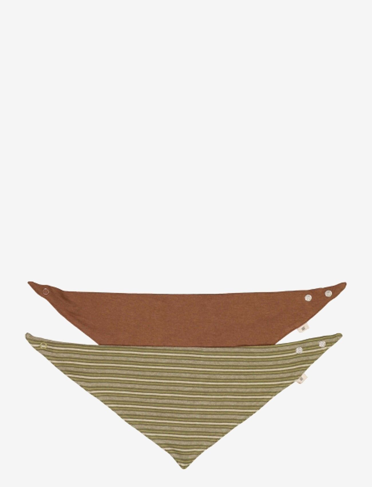 Wheat - 2 Bib Eden - stripe dry clay - 2