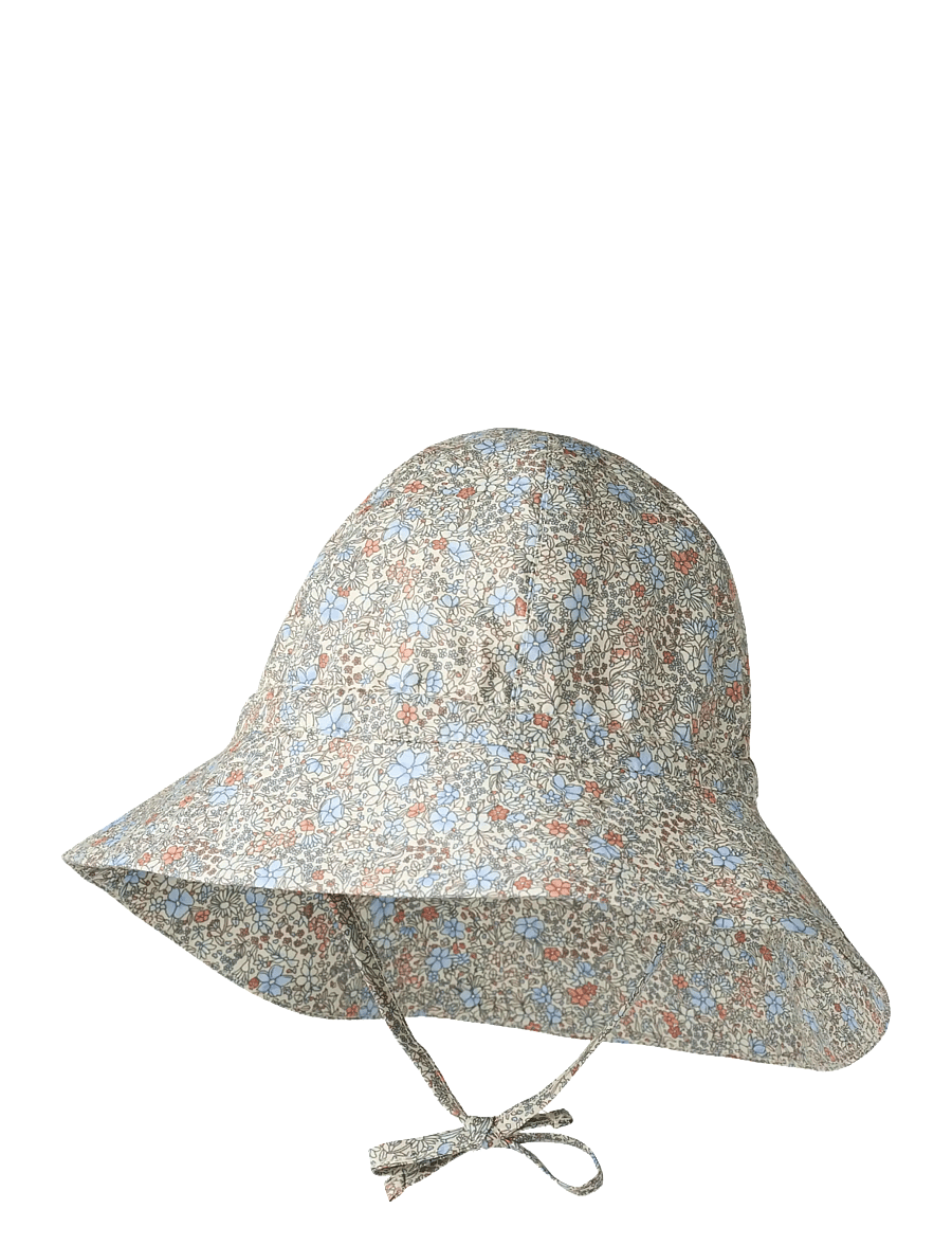 Wheat - Sunhat Chloe - solhattar - air blue flowers - 0
