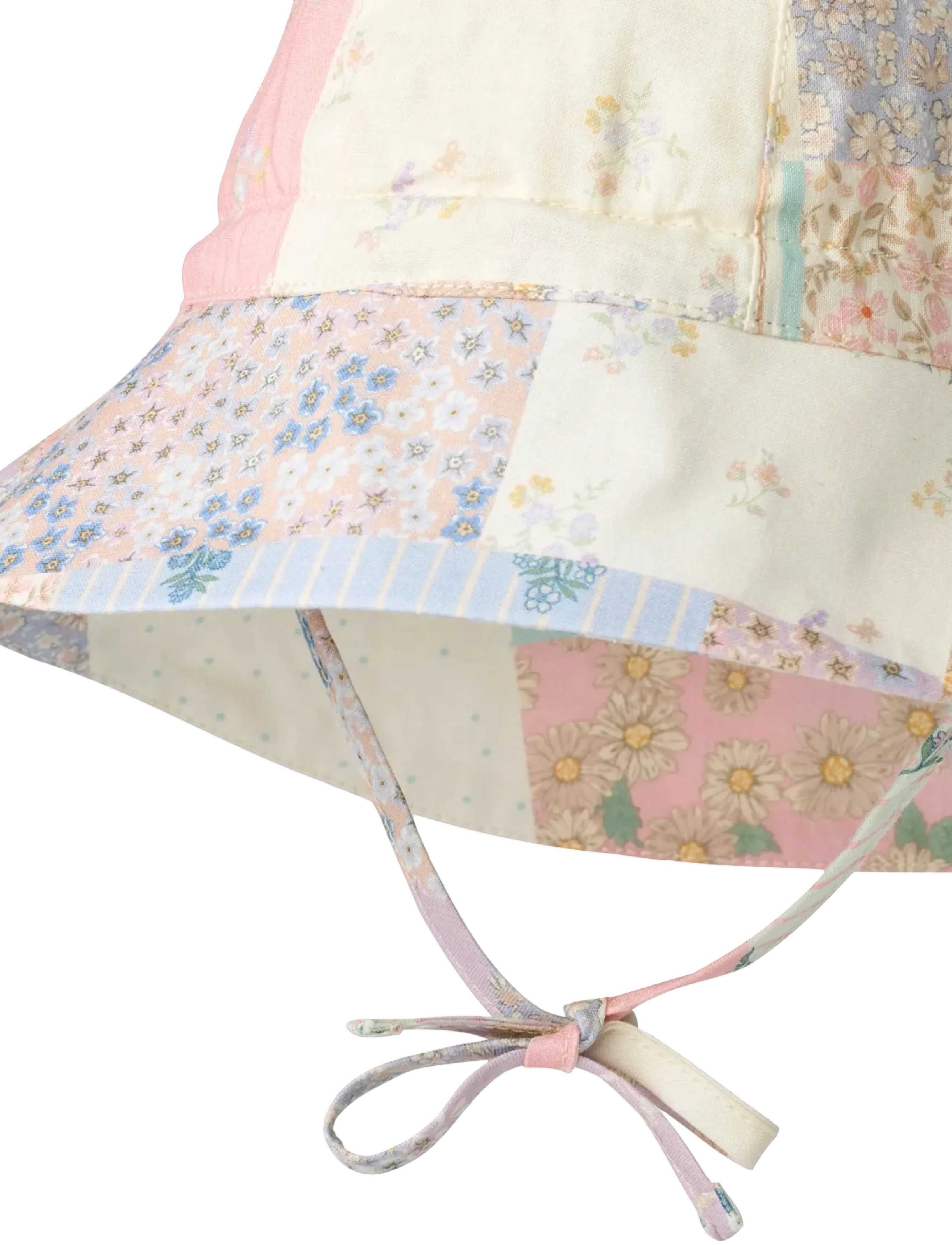 Wheat - Sunhat Chloe - patchwork flowers - 1