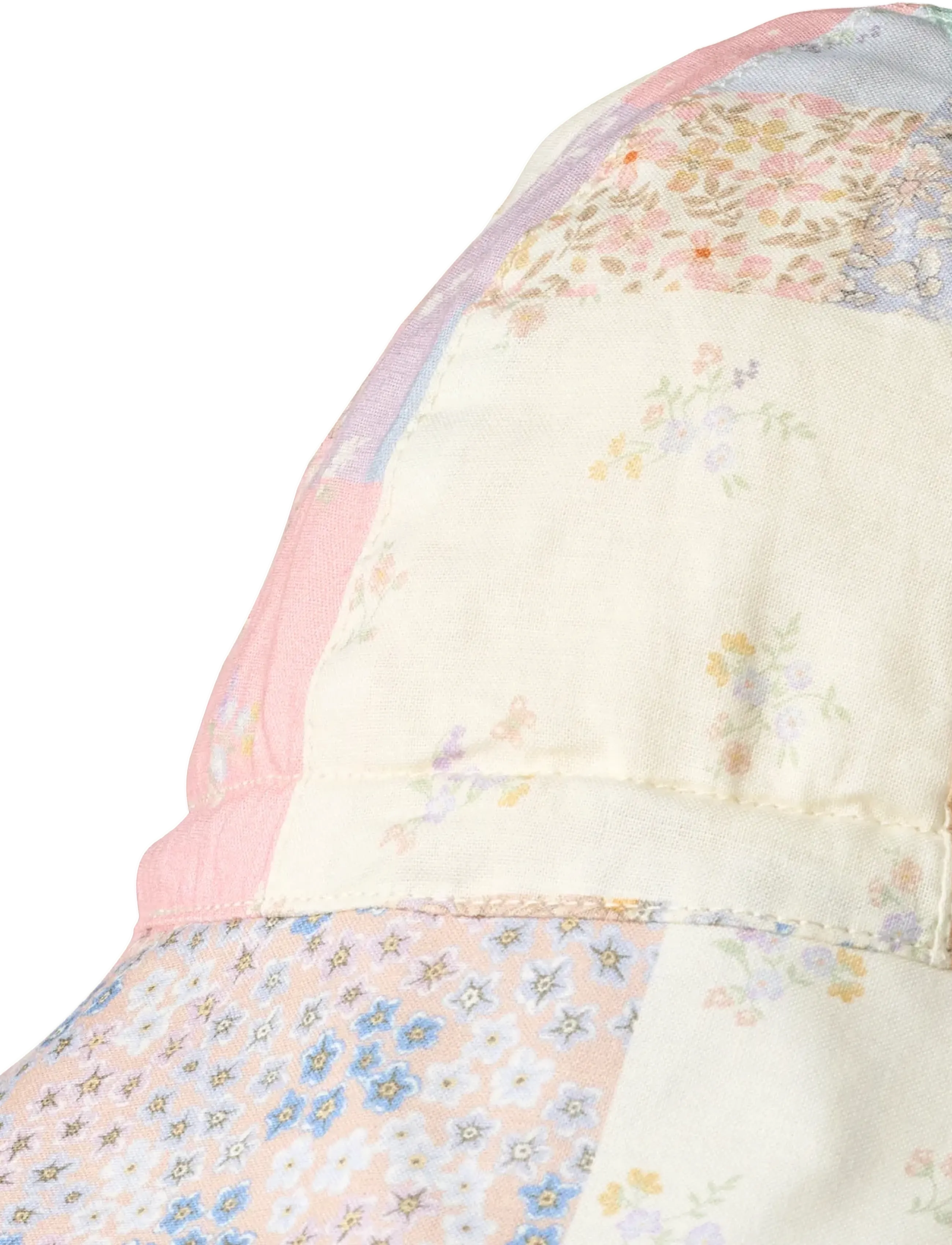 Wheat - Sunhat Chloe - patchwork flowers - 2